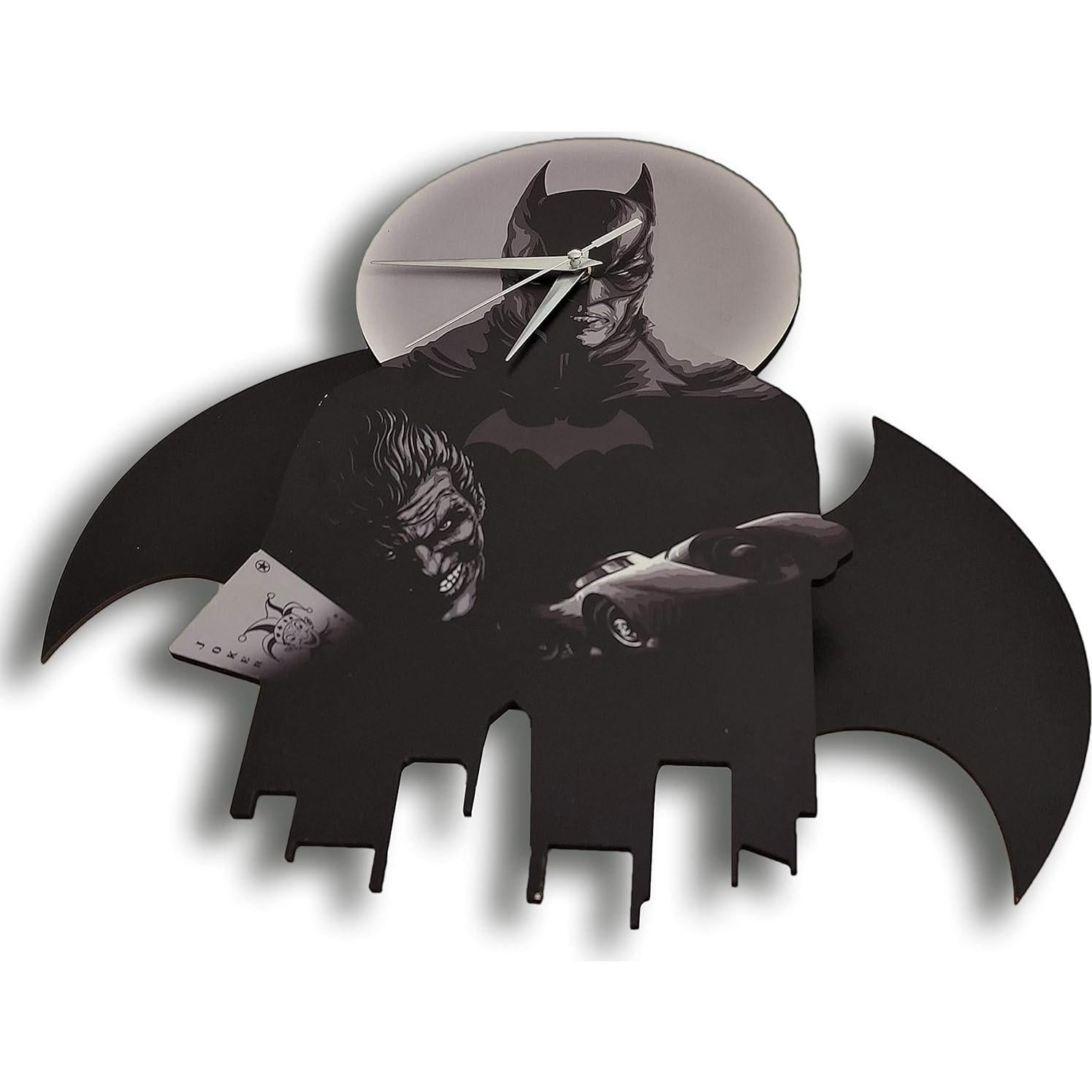 Reloj de Pared Péndulo Batman Goodtime 37x37 cm para Niños