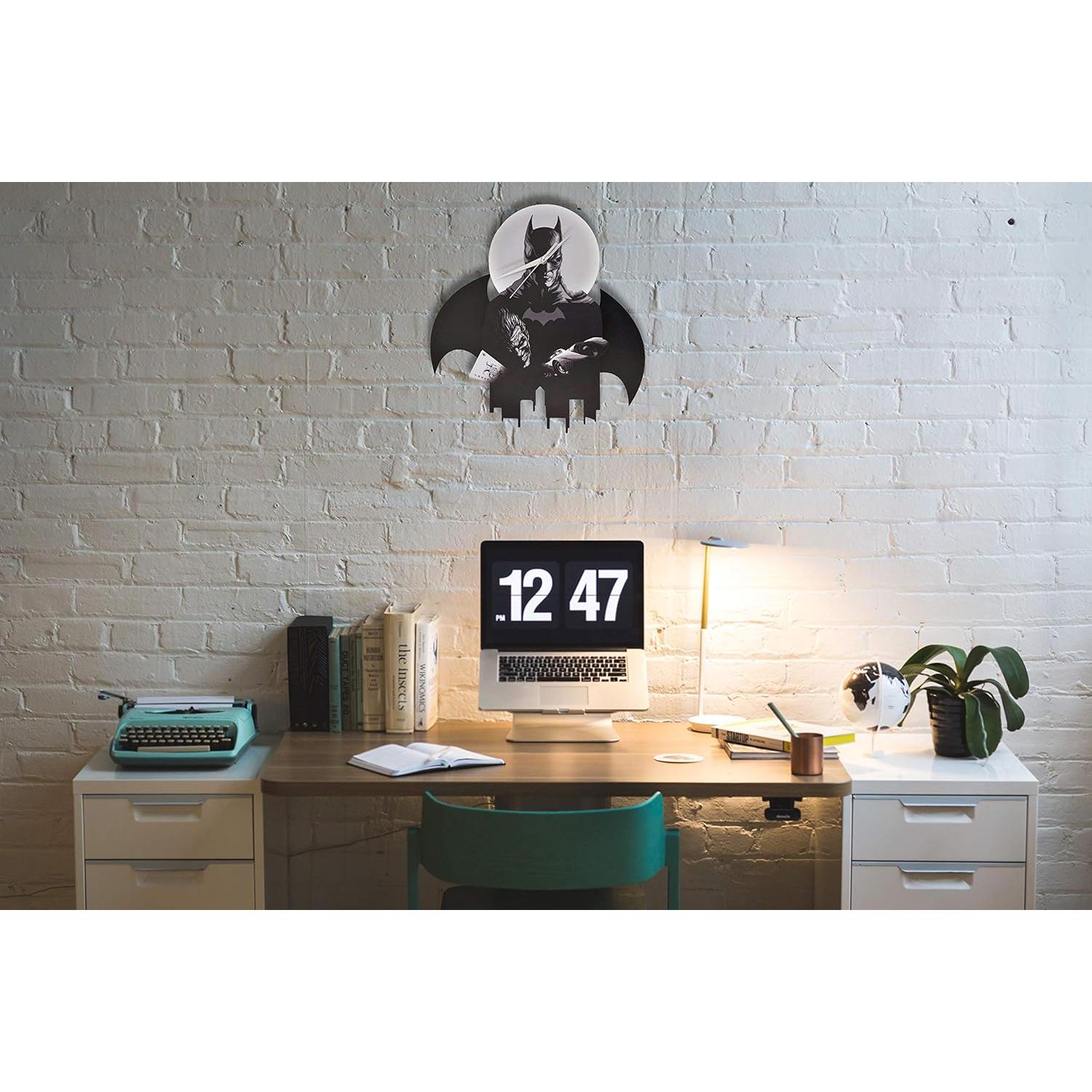 Reloj de Pared Péndulo Batman Goodtime 37x37 cm para Niños