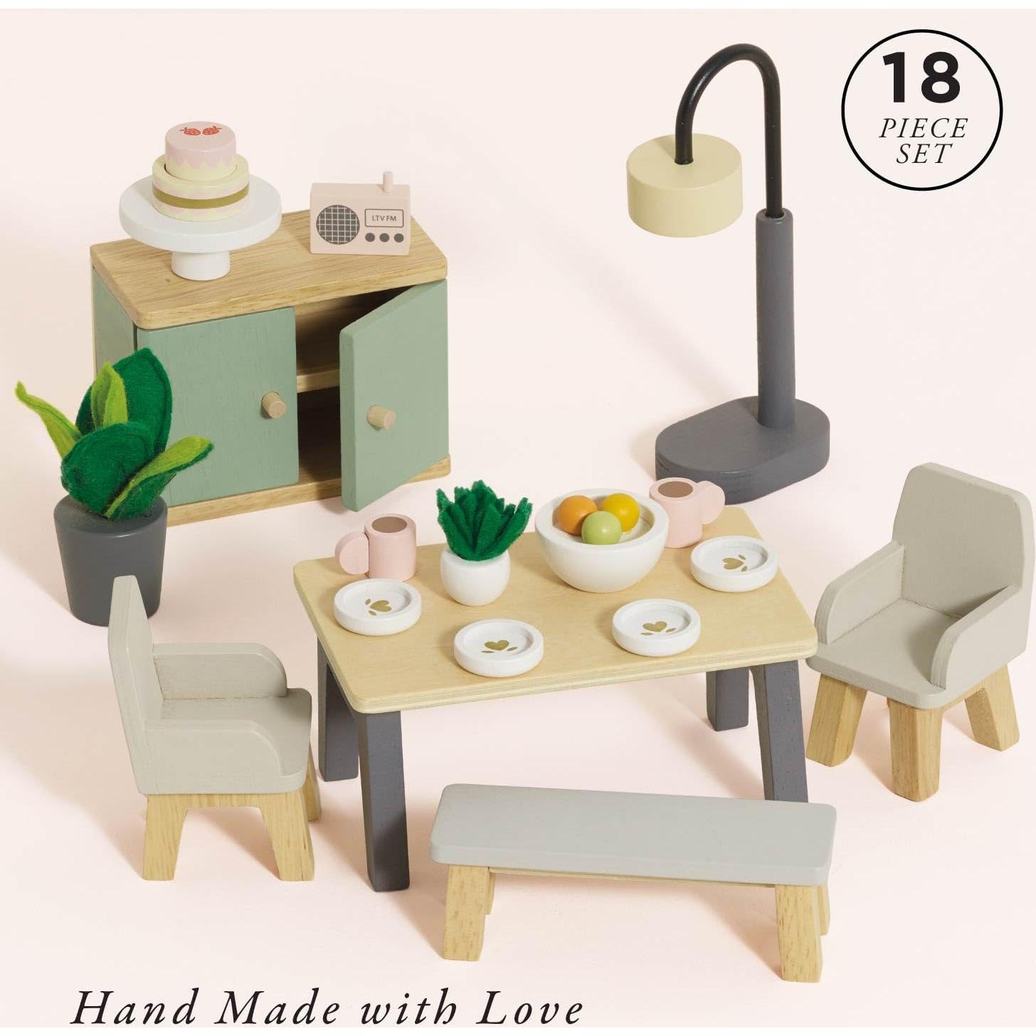 Muebles de Casa de Muñecas Le Toy Van Sala de Dibujo ME056