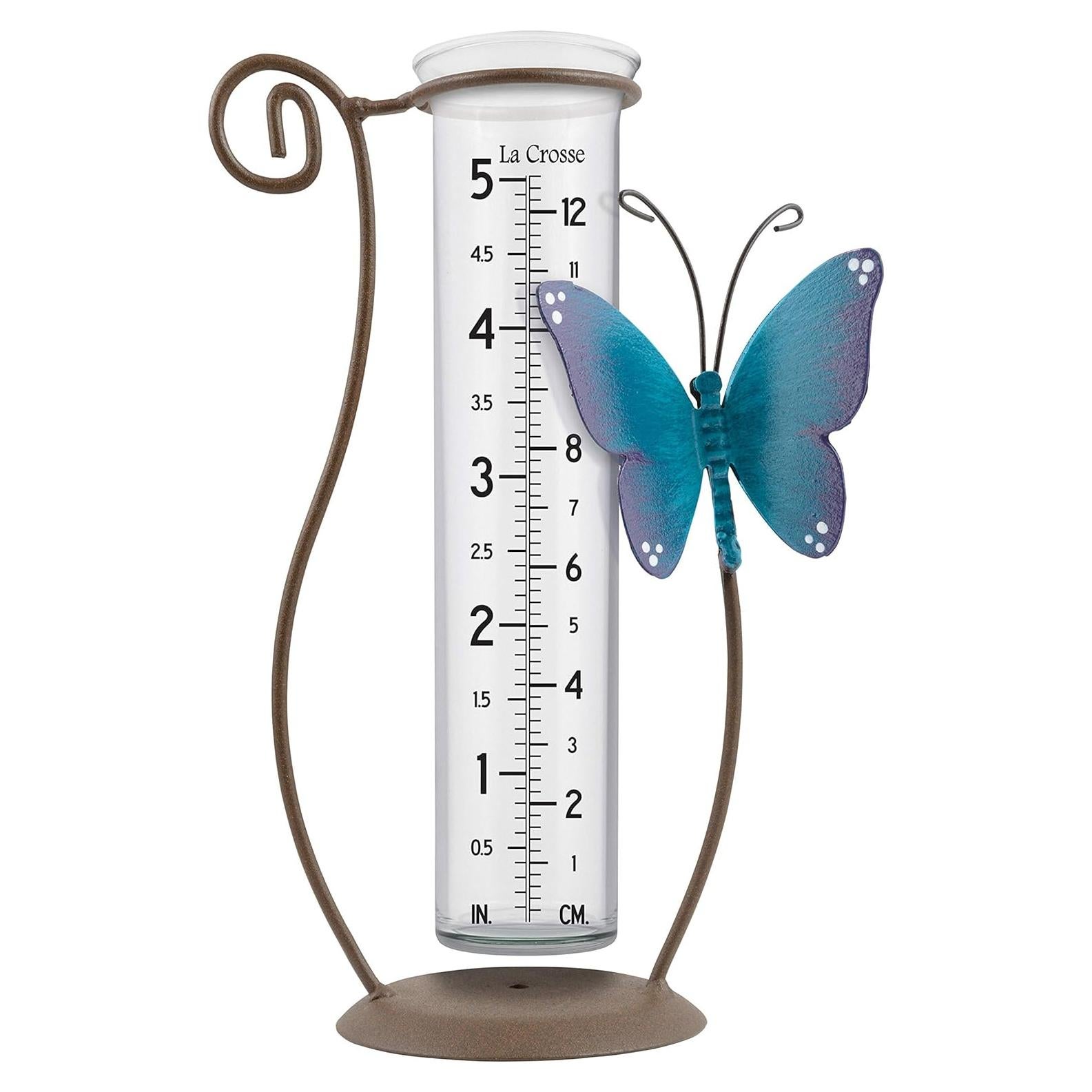 Medidor de Lluvia de Vidrio La Crosse 704-71077-INT 22.23 cm