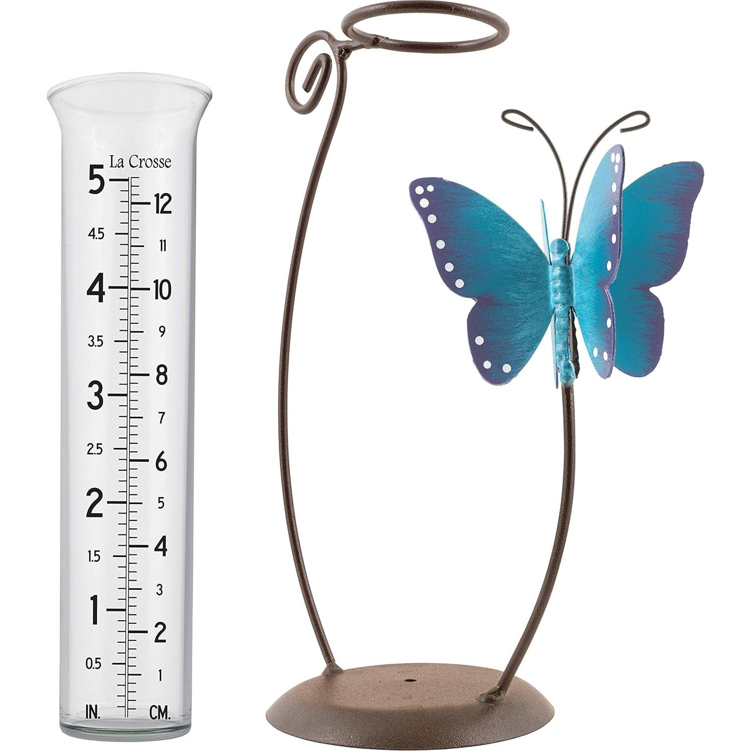 Medidor de Lluvia de Vidrio La Crosse 704-71077-INT 22.23 cm