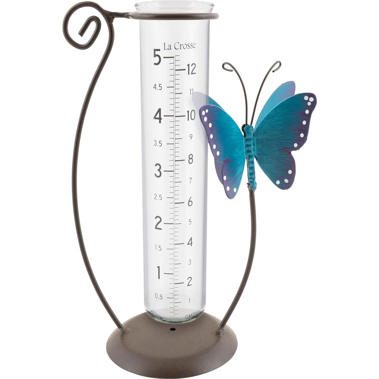 Medidor de Lluvia de Vidrio La Crosse 704-71077-INT 22.23 cm