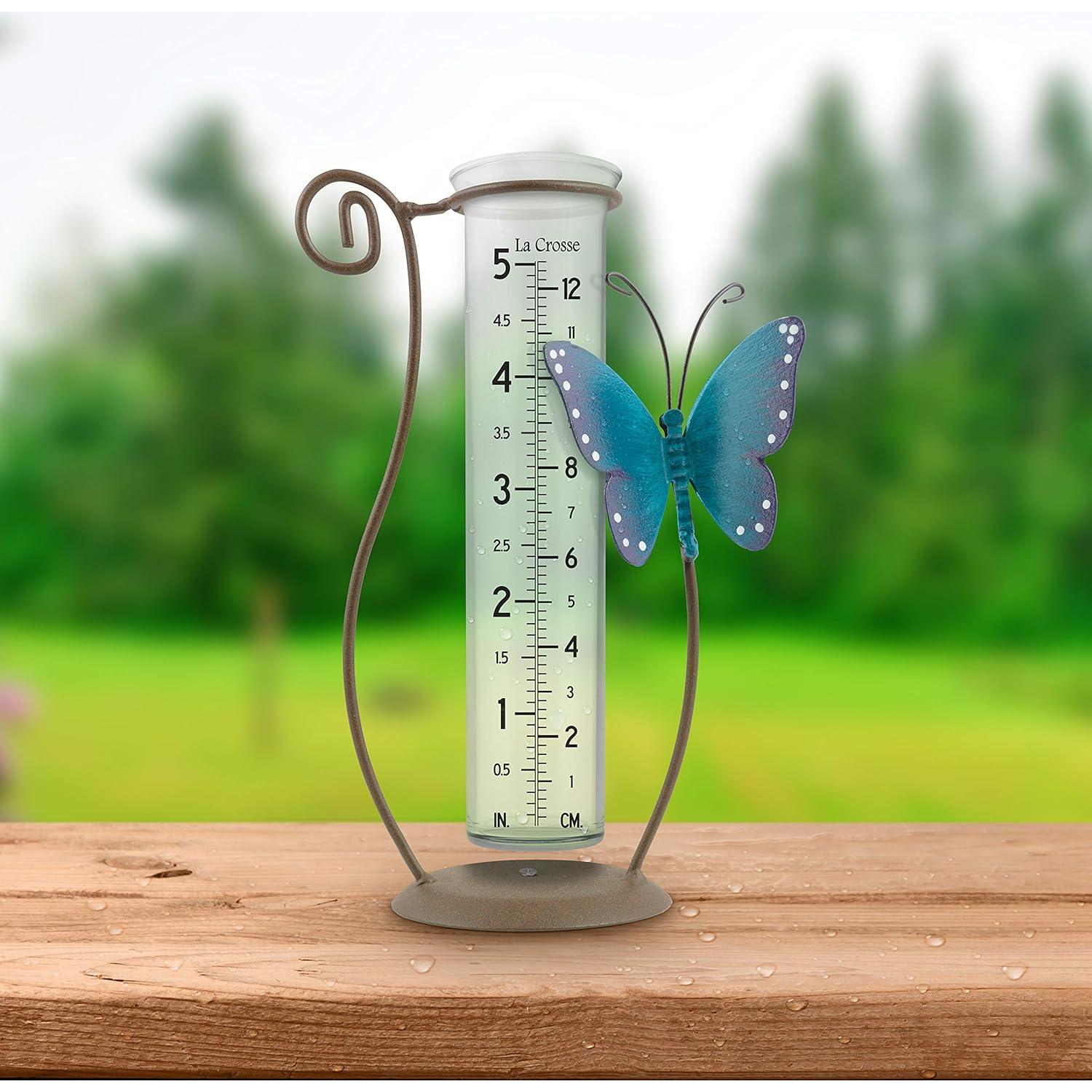 Medidor de Lluvia de Vidrio La Crosse 704-71077-INT 22.23 cm