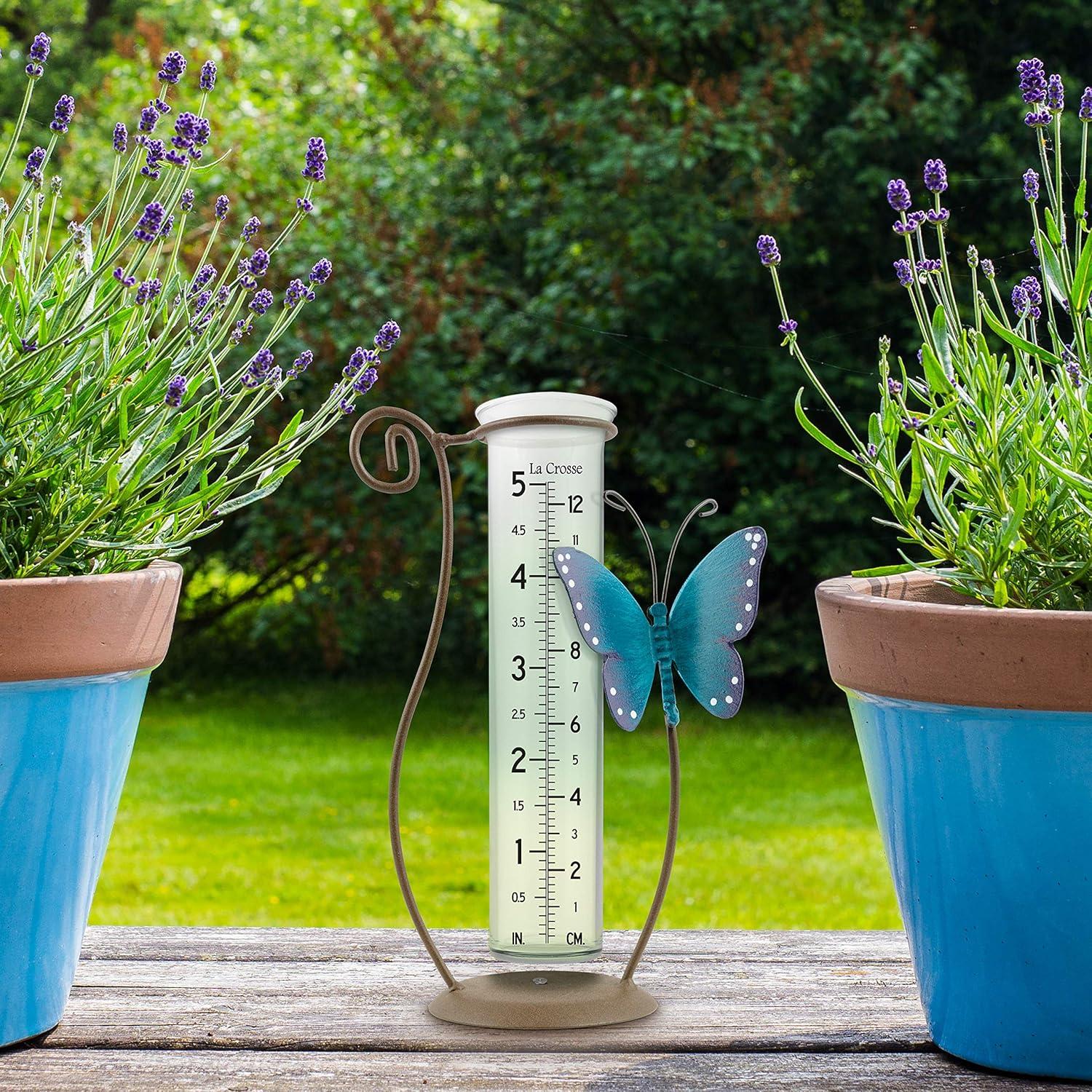 Medidor de Lluvia de Vidrio La Crosse 704-71077-INT 22.23 cm