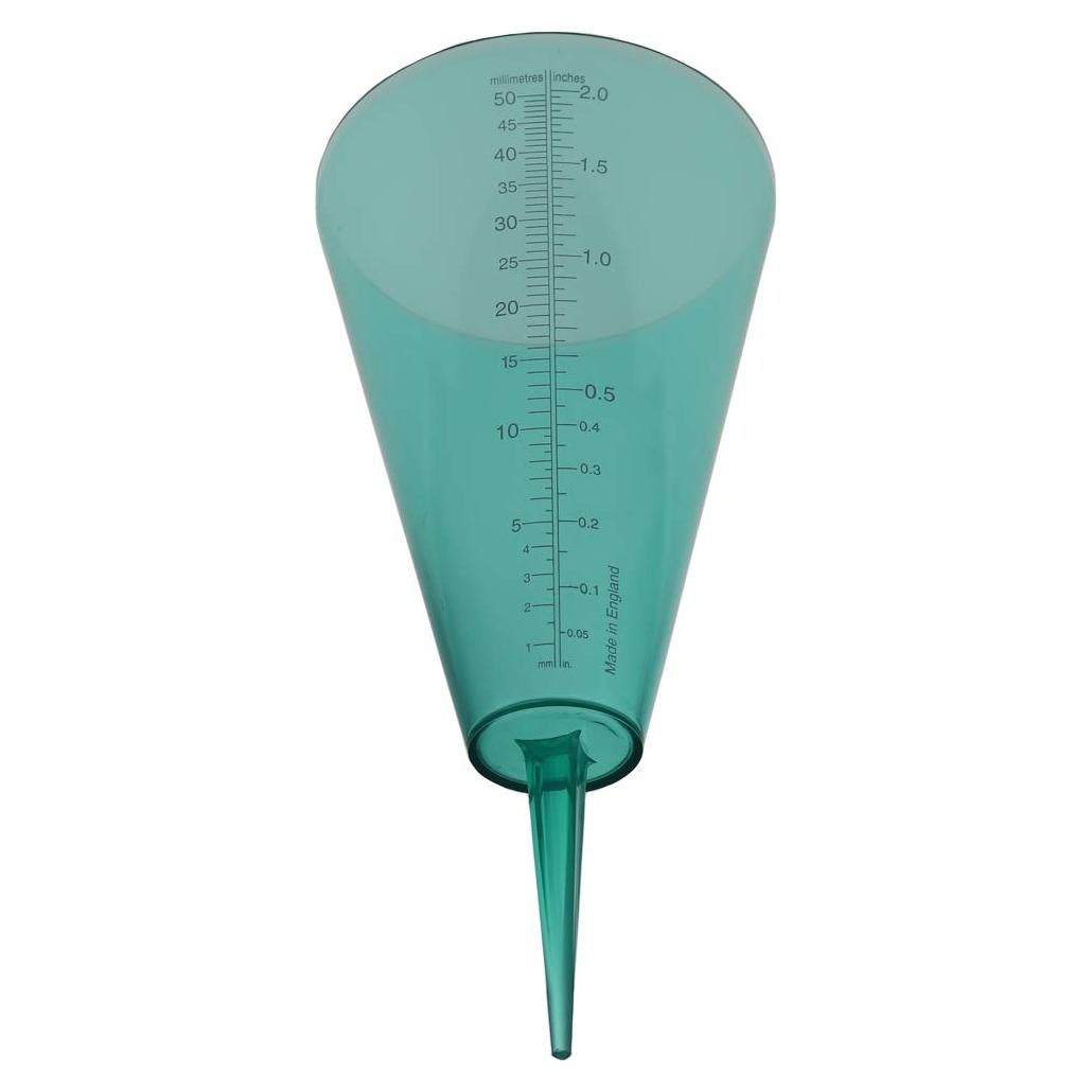 Pluviómetro de Aspersor S Brannan 50 mm Escala Fácil de Leer