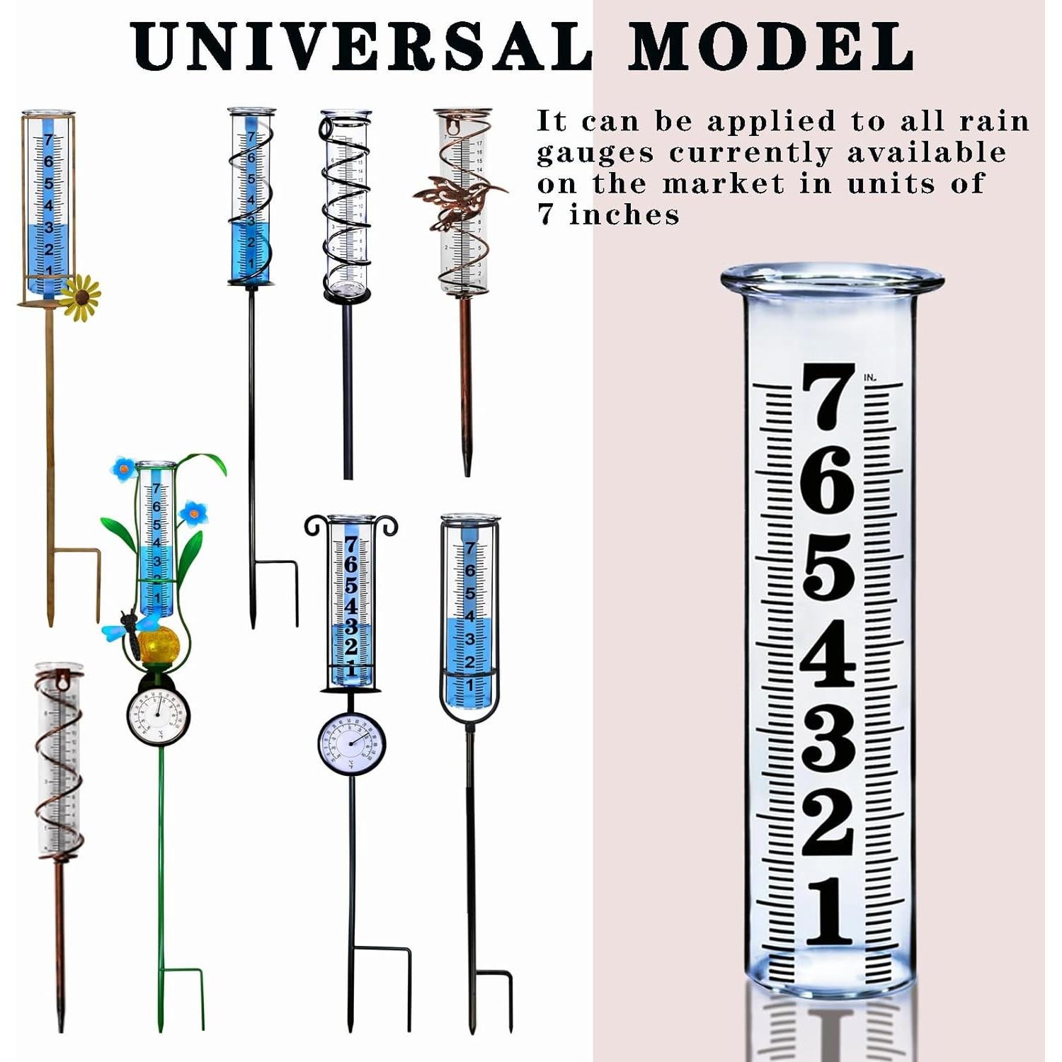 Tubo de Reemplazo JMBay para Pluviómetro de Plástico 20.9 cm