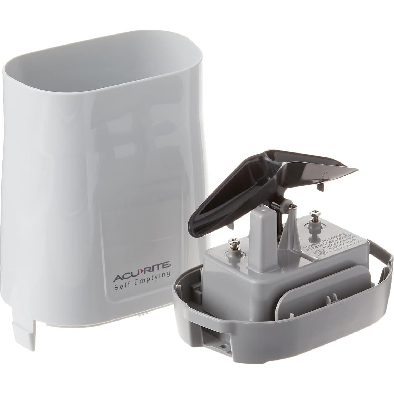 Medidor de Lluvia Inalámbrico AcuRite 06034RM - Blanco