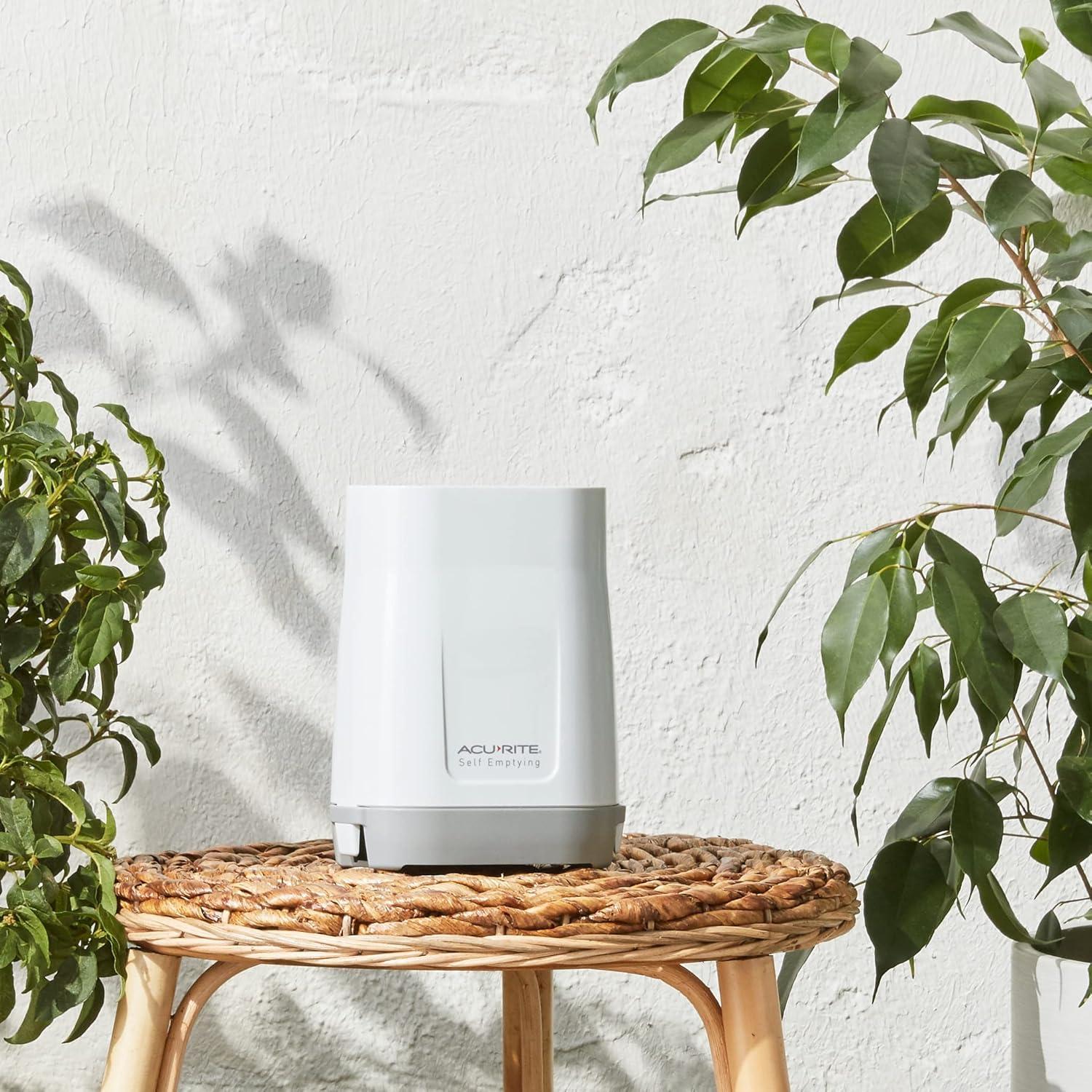 Medidor de Lluvia Inalámbrico AcuRite 06034RM - Blanco