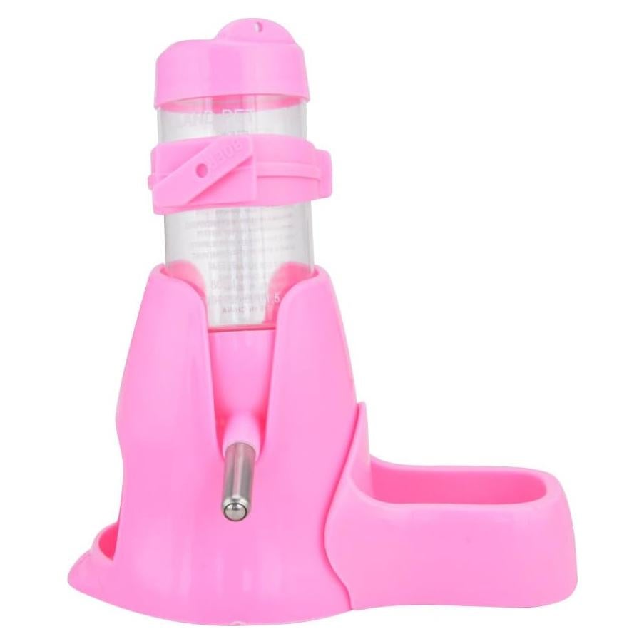 Botella de Agua Automática para Hámster Guardians 80ml Rosa