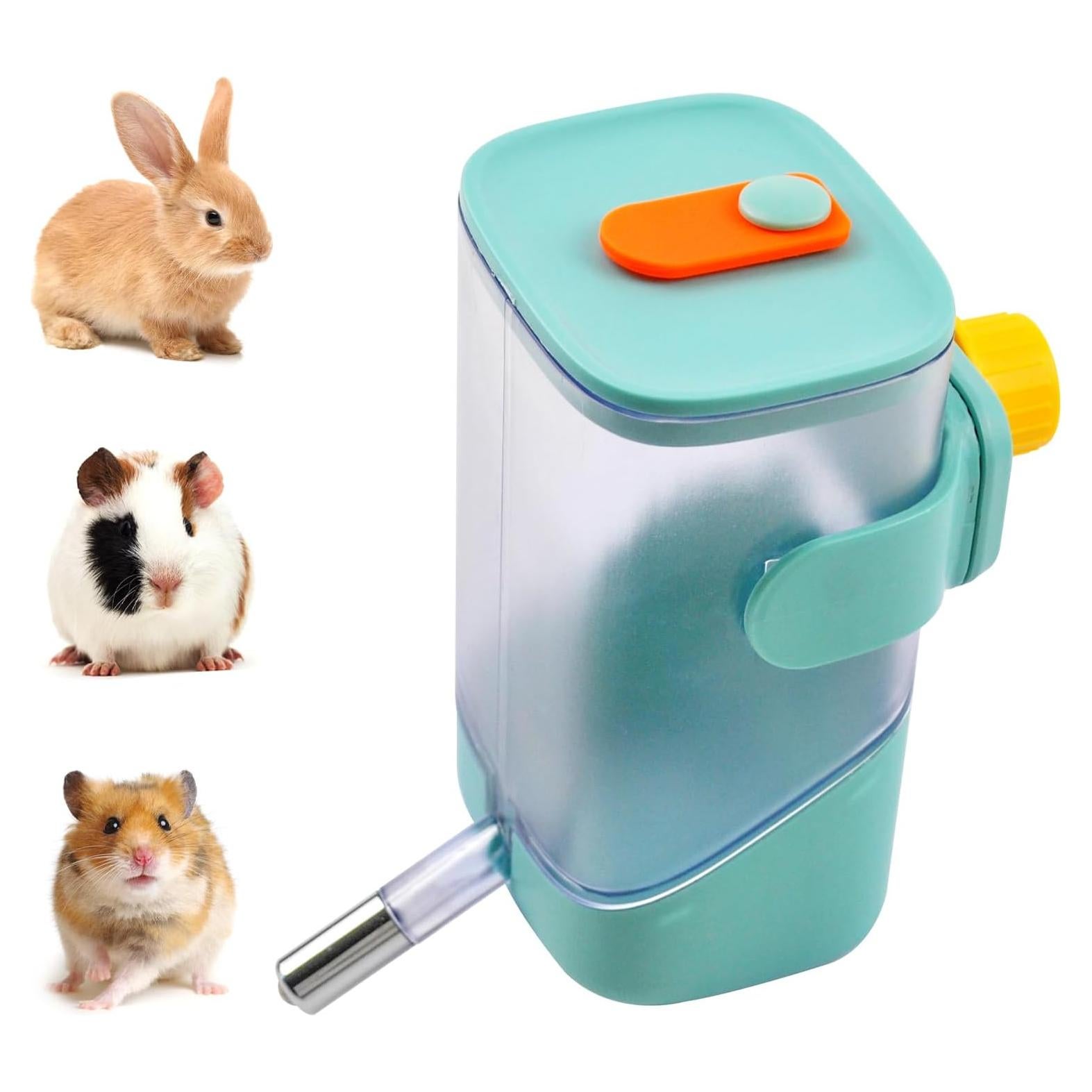 Botella de Agua Sin Goteo MUYG 680 ml para Conejos y Hámsters