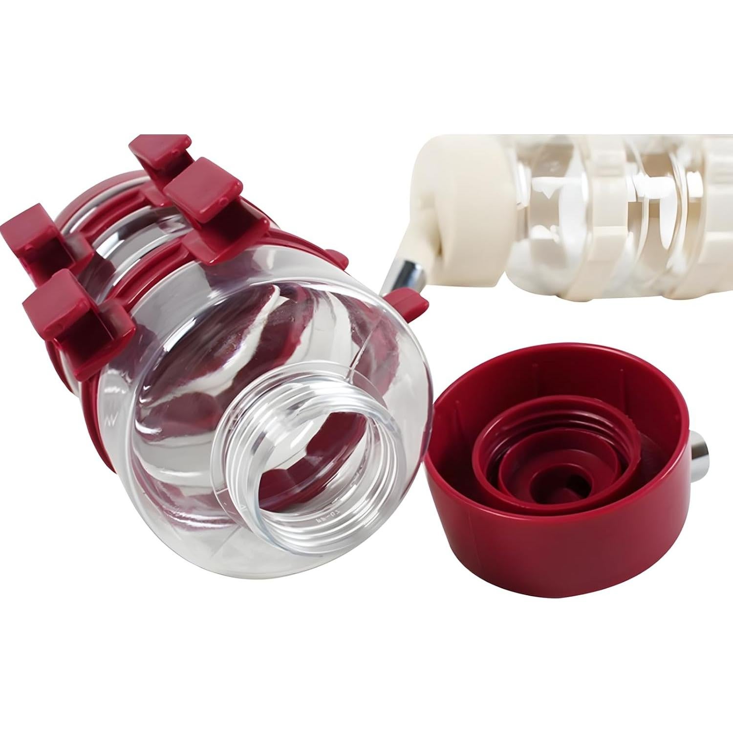 Dispensador de Agua para Mascotas NACOCO 300ml Rojo