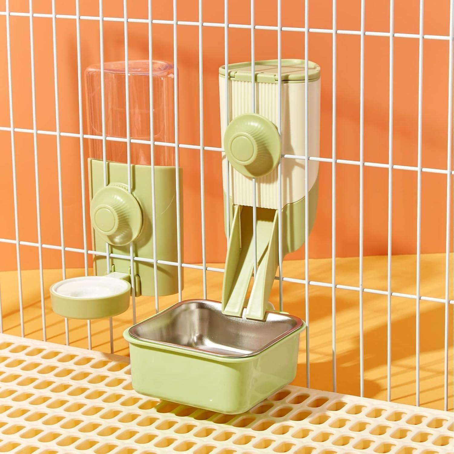 Botella de Agua para Mascotas Septillar 600ml Verde