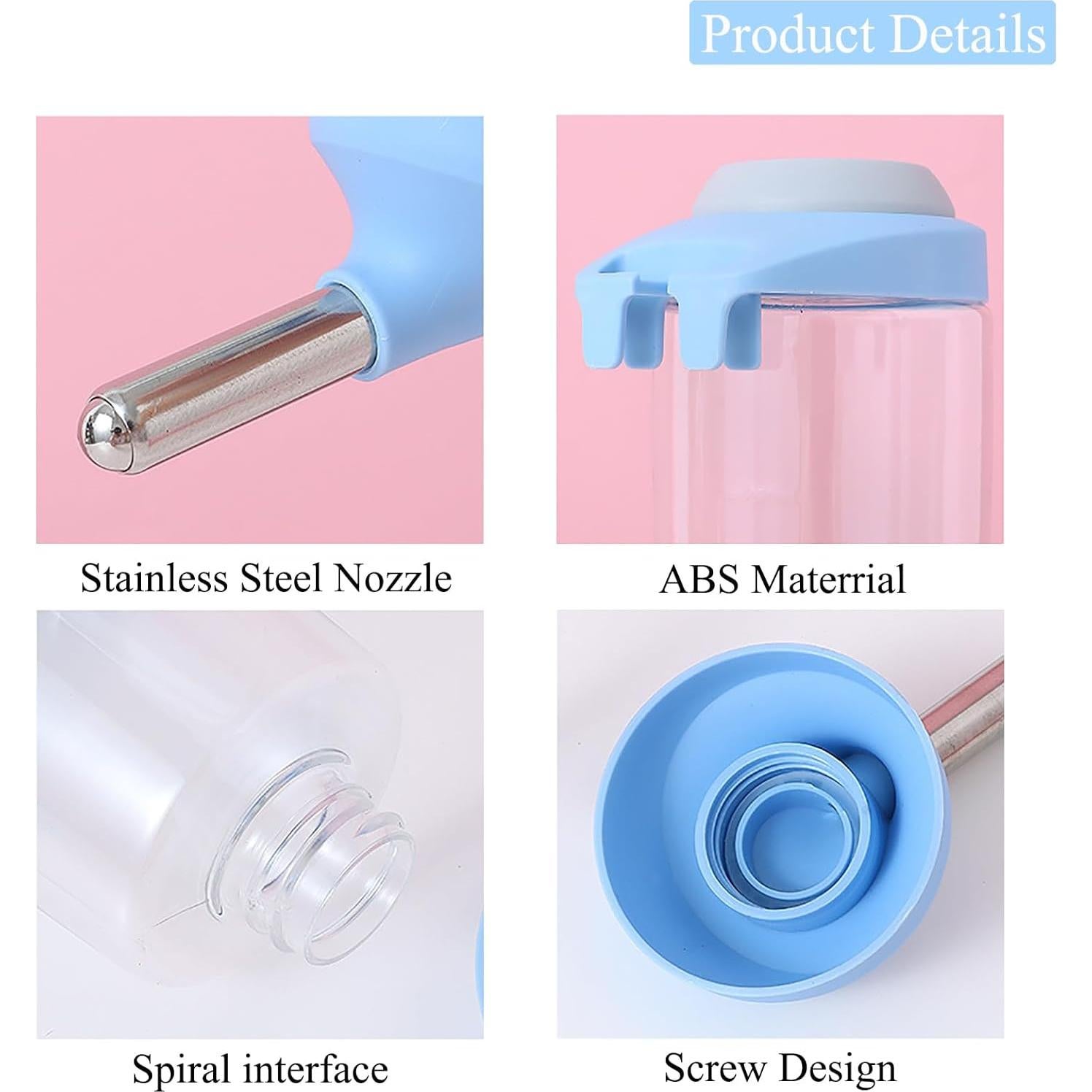 Dispensador de Agua para Perros DEEUCHIS 500ML Sin Goteo