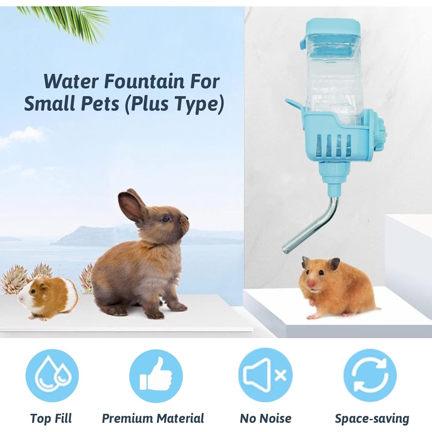 Botella de Agua 900 ml BNOSDM para Conejos y Mascotas