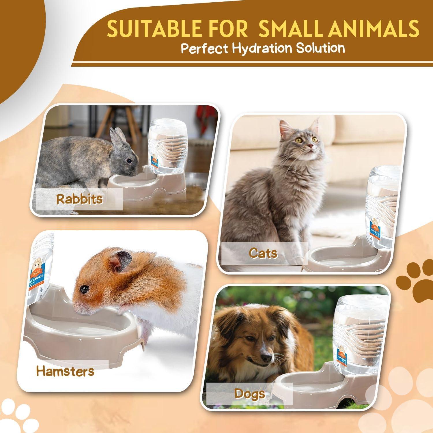 Dispensador de Agua Automático Flexzion 900ml para Gatos y Perros