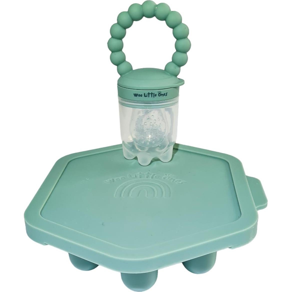 Bandeja de Silicona para Congelar Comida Bebés - 2 Piezas