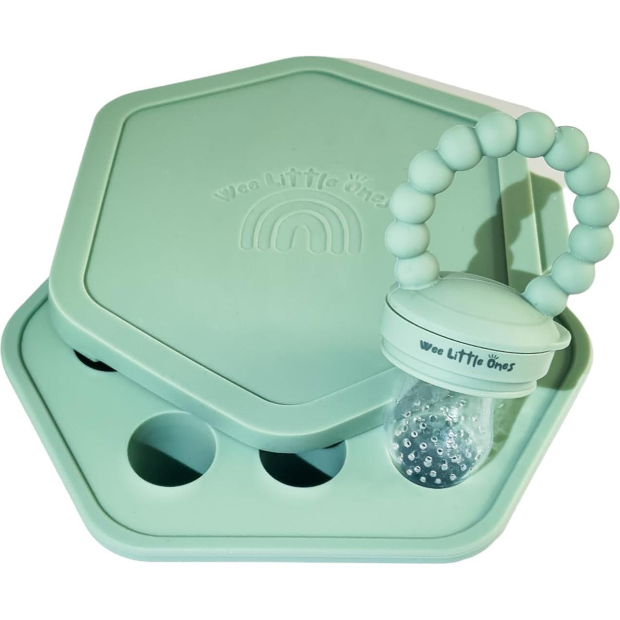 Bandeja de Silicona para Congelar Comida Bebés - 2 Piezas