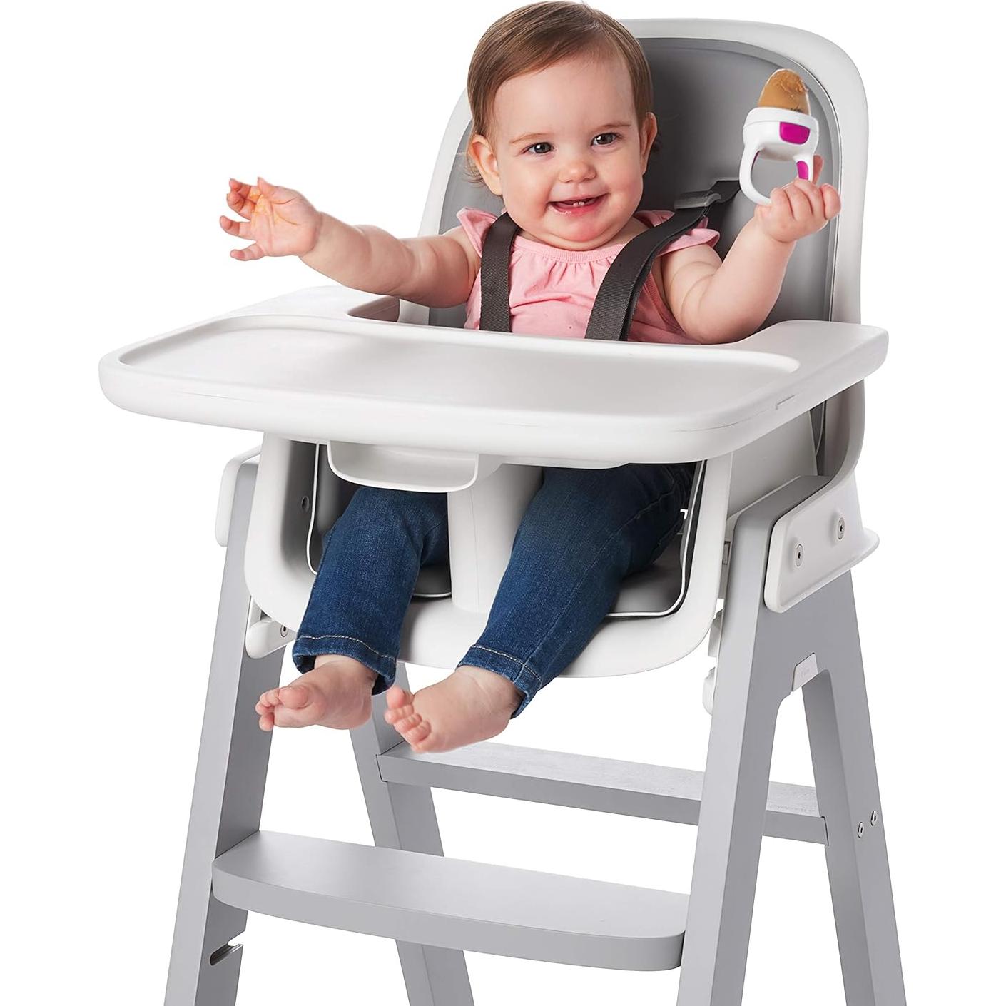 Alimentador Autónomo de Silicona OXO Tot 2 Piezas Verde/Rosa