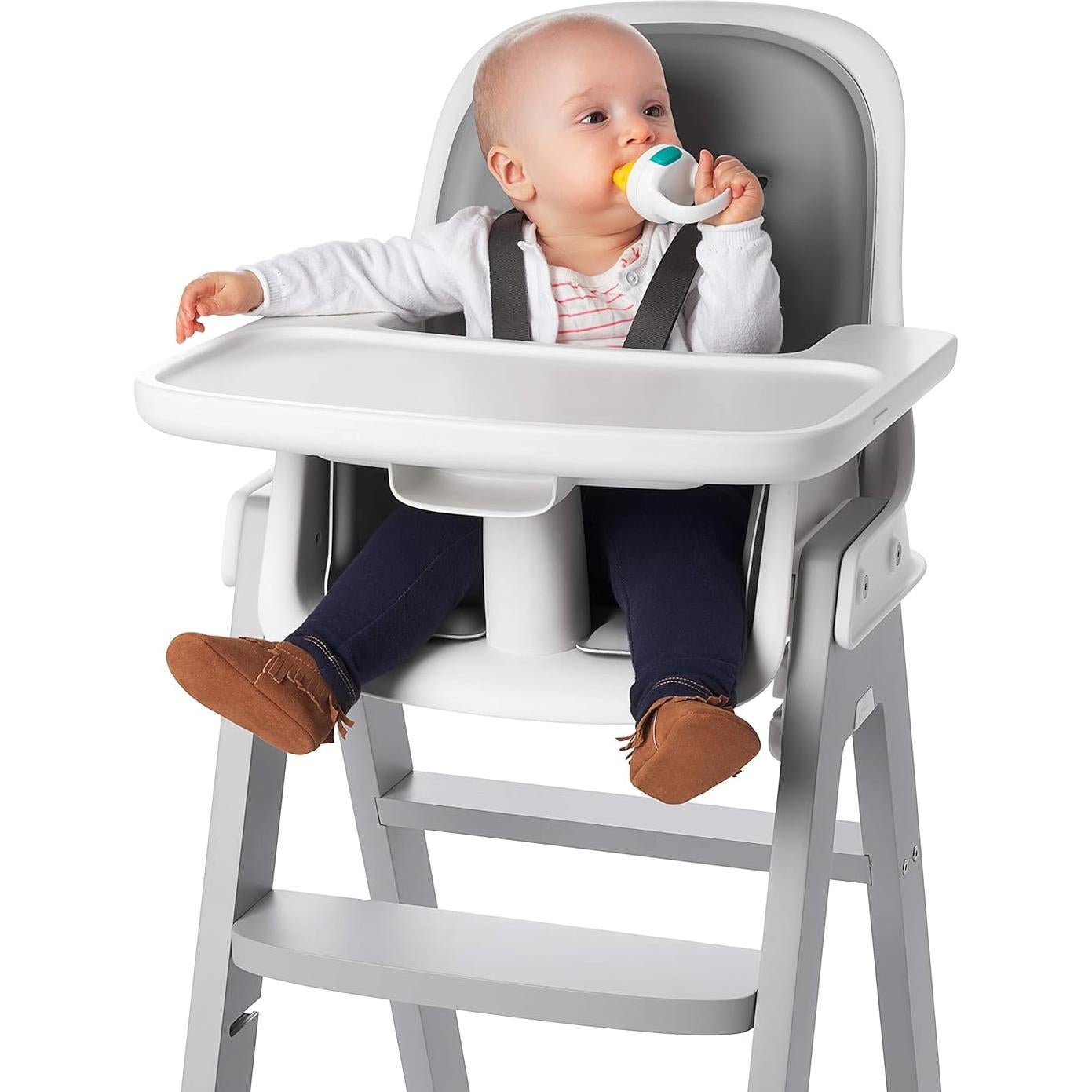 Alimentador Autónomo de Silicona OXO Tot 2 Piezas Verde/Rosa