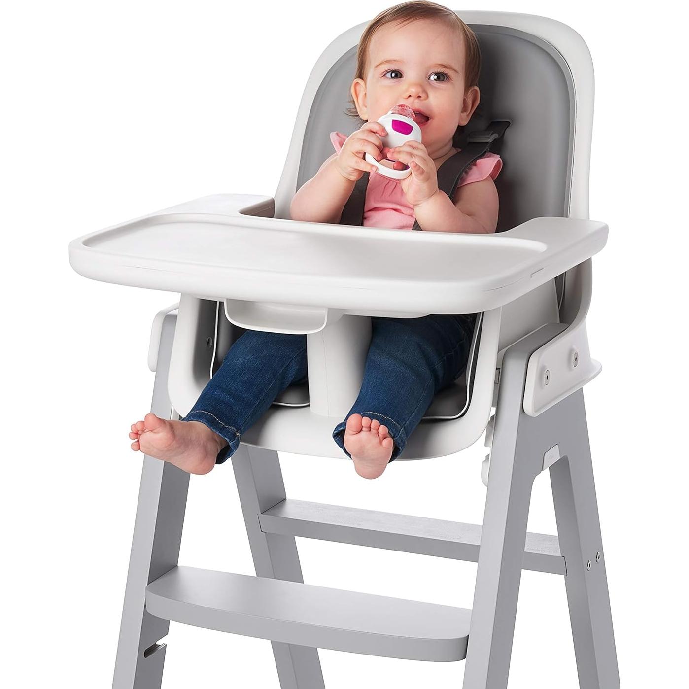 Alimentador Autónomo de Silicona OXO Tot 2 Piezas Verde/Rosa