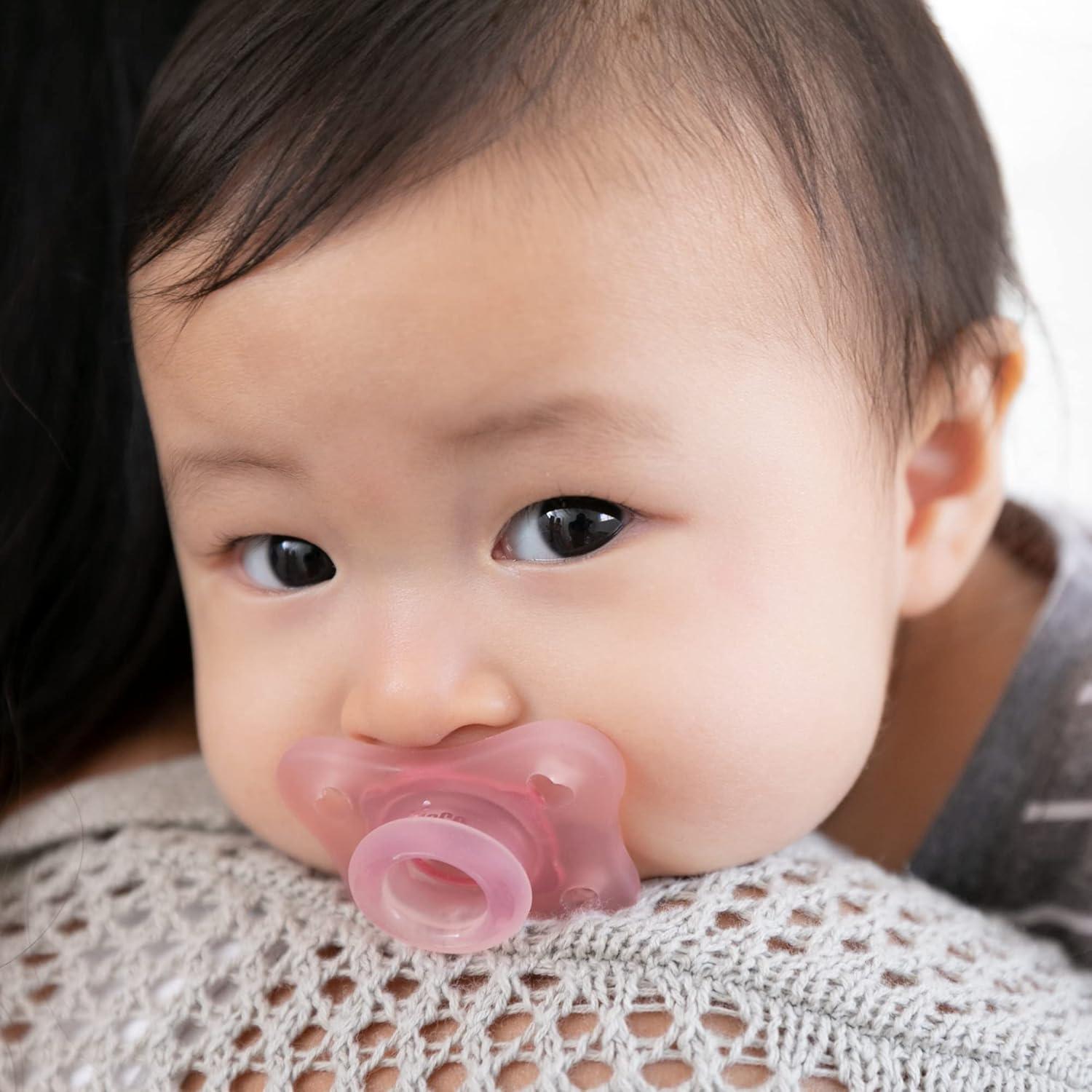 Chupete Chicco PhysioForma Silicona Mini 0-2 Meses Rosa 2pk