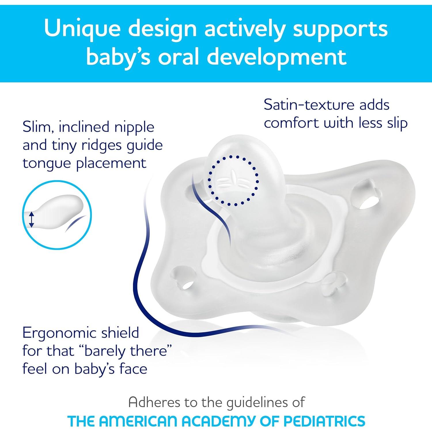 Chupete Chicco PhysioForma Silicona Mini 0-2 Meses Rosa 2pk