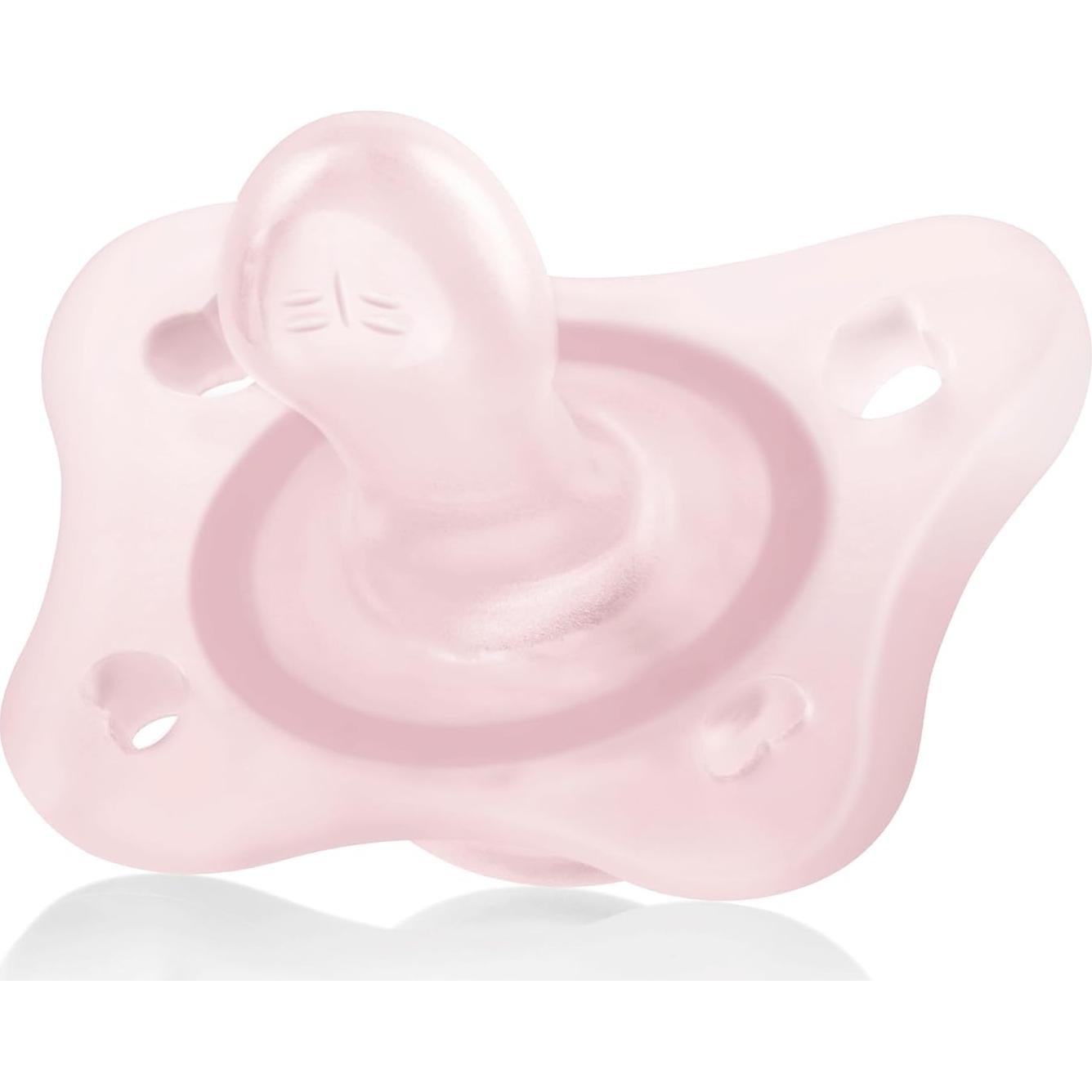 Chupete Chicco PhysioForma Silicona Mini 0-2 Meses Rosa 2pk