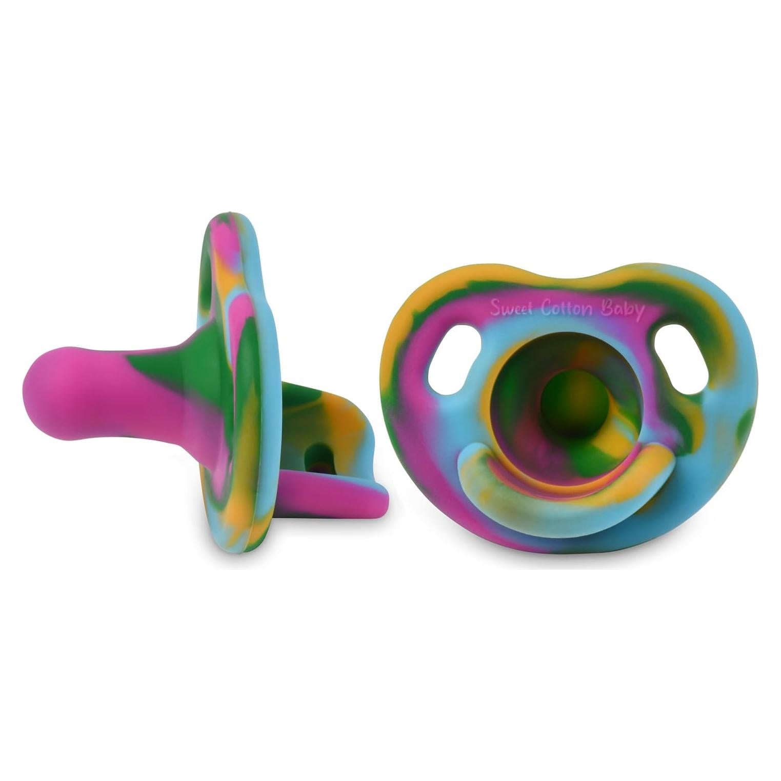 Chupete de Silicona Suave Sweet Cotton Baby 0-36 Meses BPA Libre