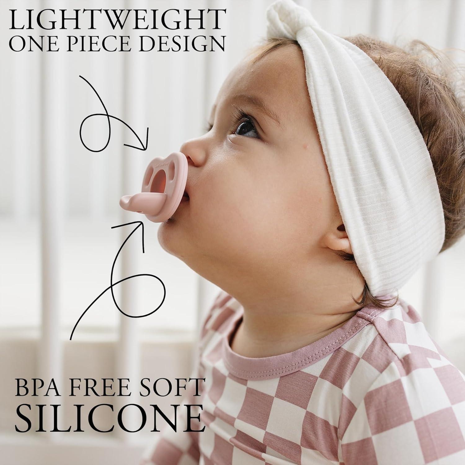 Chupete de Silicona Suave Sweet Cotton Baby 0-36 Meses BPA Libre