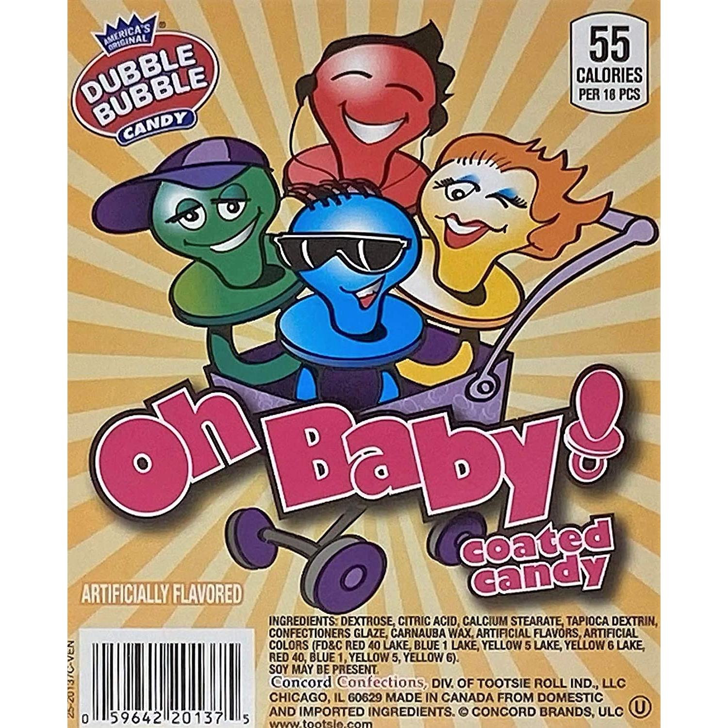 Chupetes de Dulce Oh Baby 0.45 Kg - Sabores Frutales