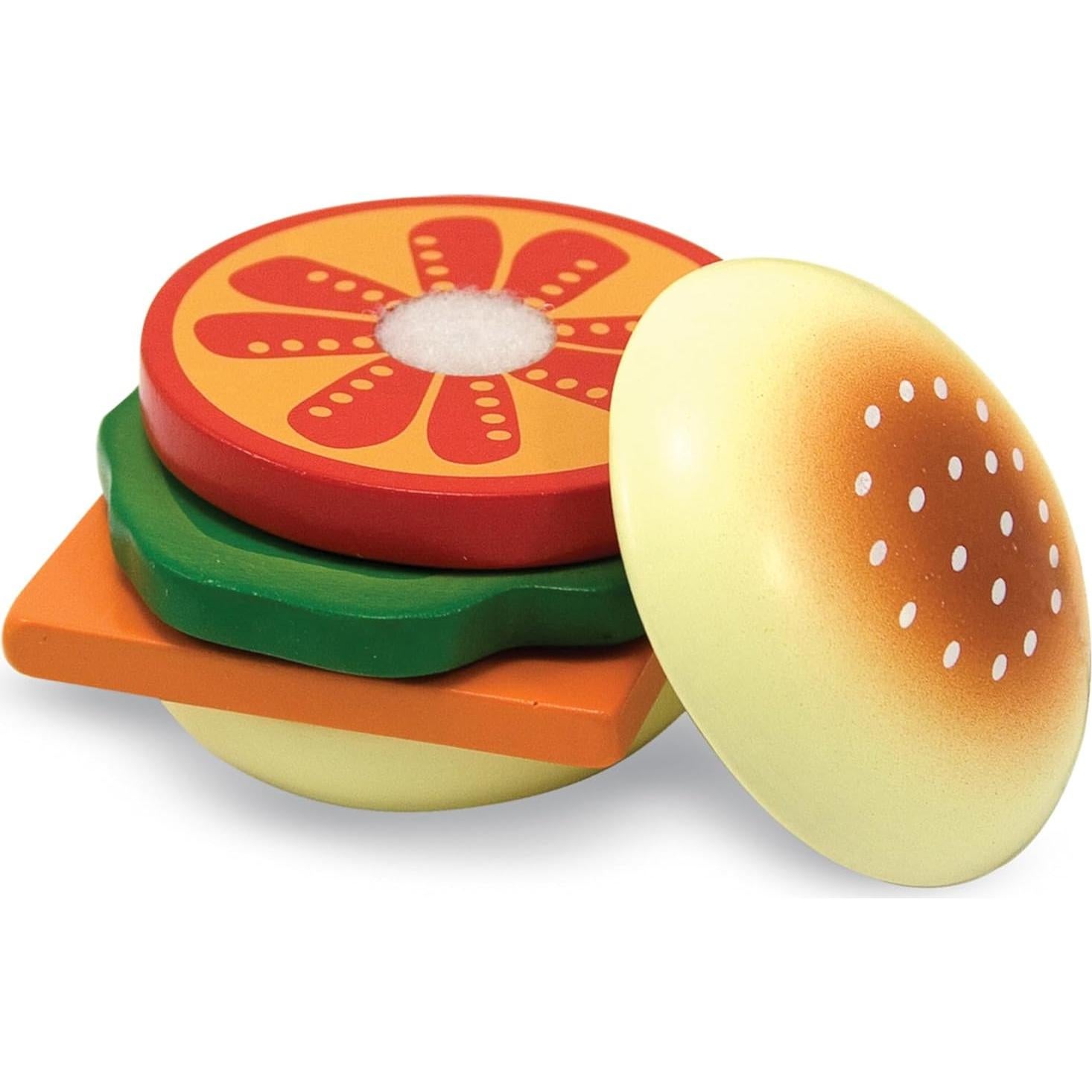 Juego de Comida de Sándwich de Madera Melissa & Doug - 16 Piezas