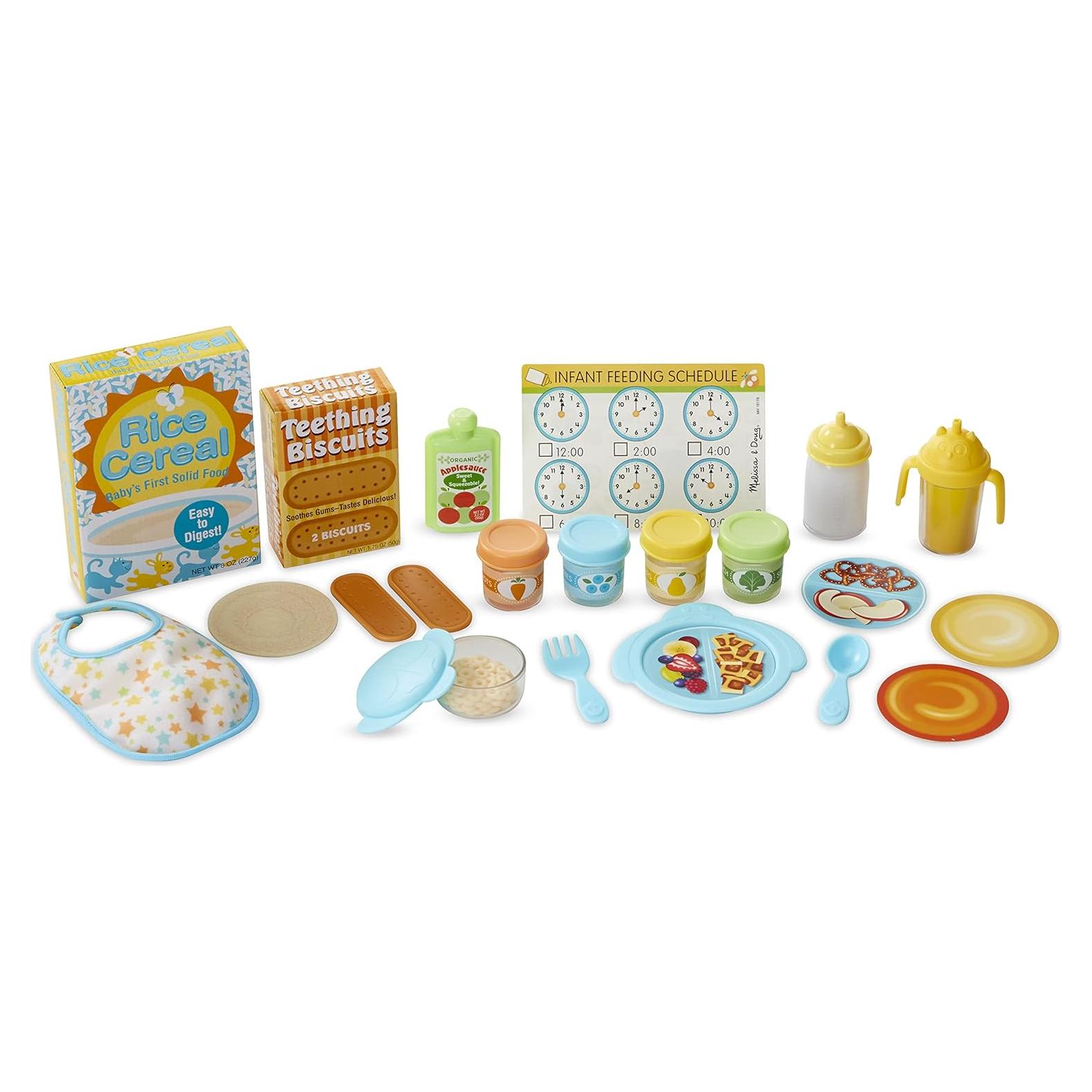 Set de Juego de Comida para Muñecas Melissa & Doug 24 Piezas