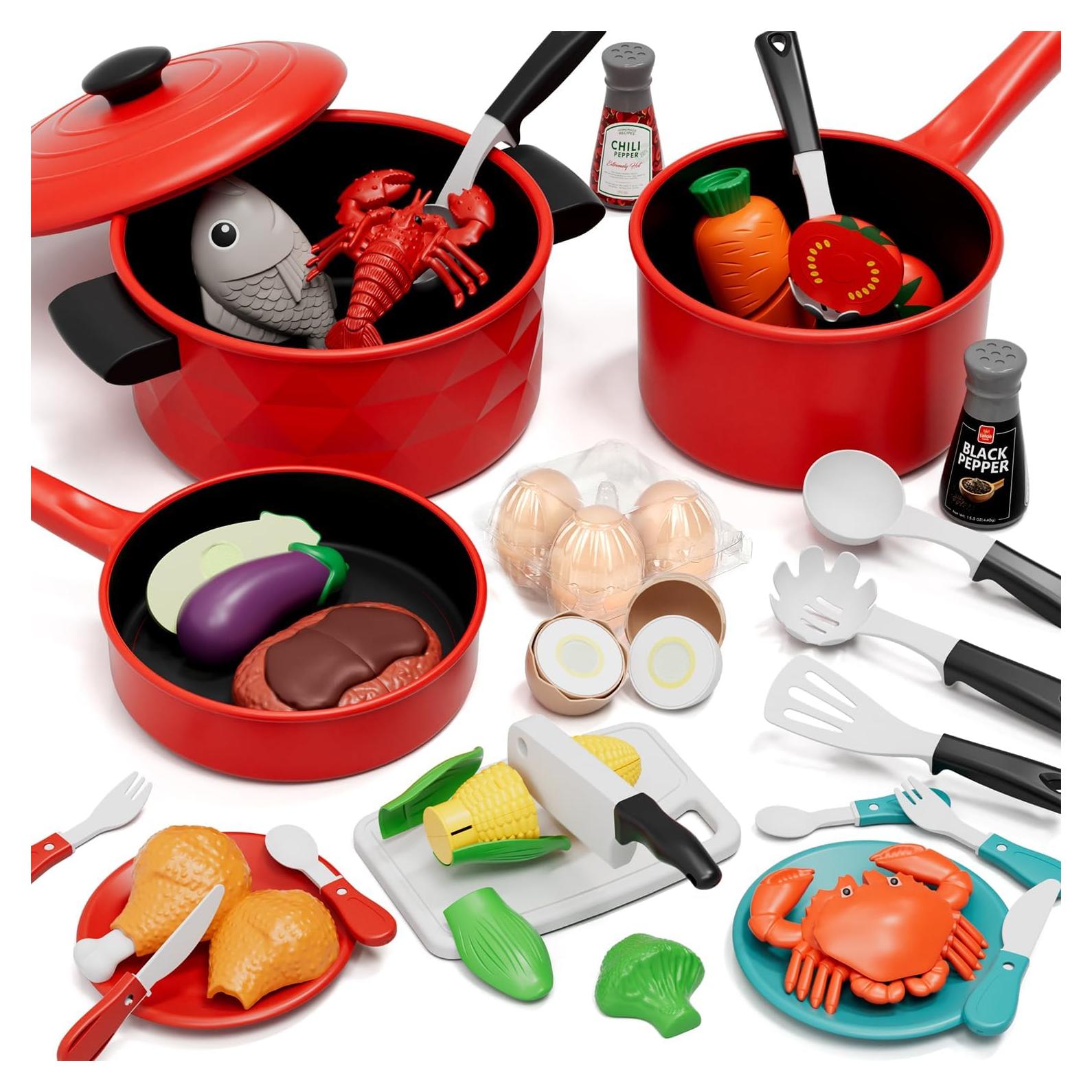 Conjunto de Cocina Infantil Lehoo Castle - 27x19cm - 3 a 8 años