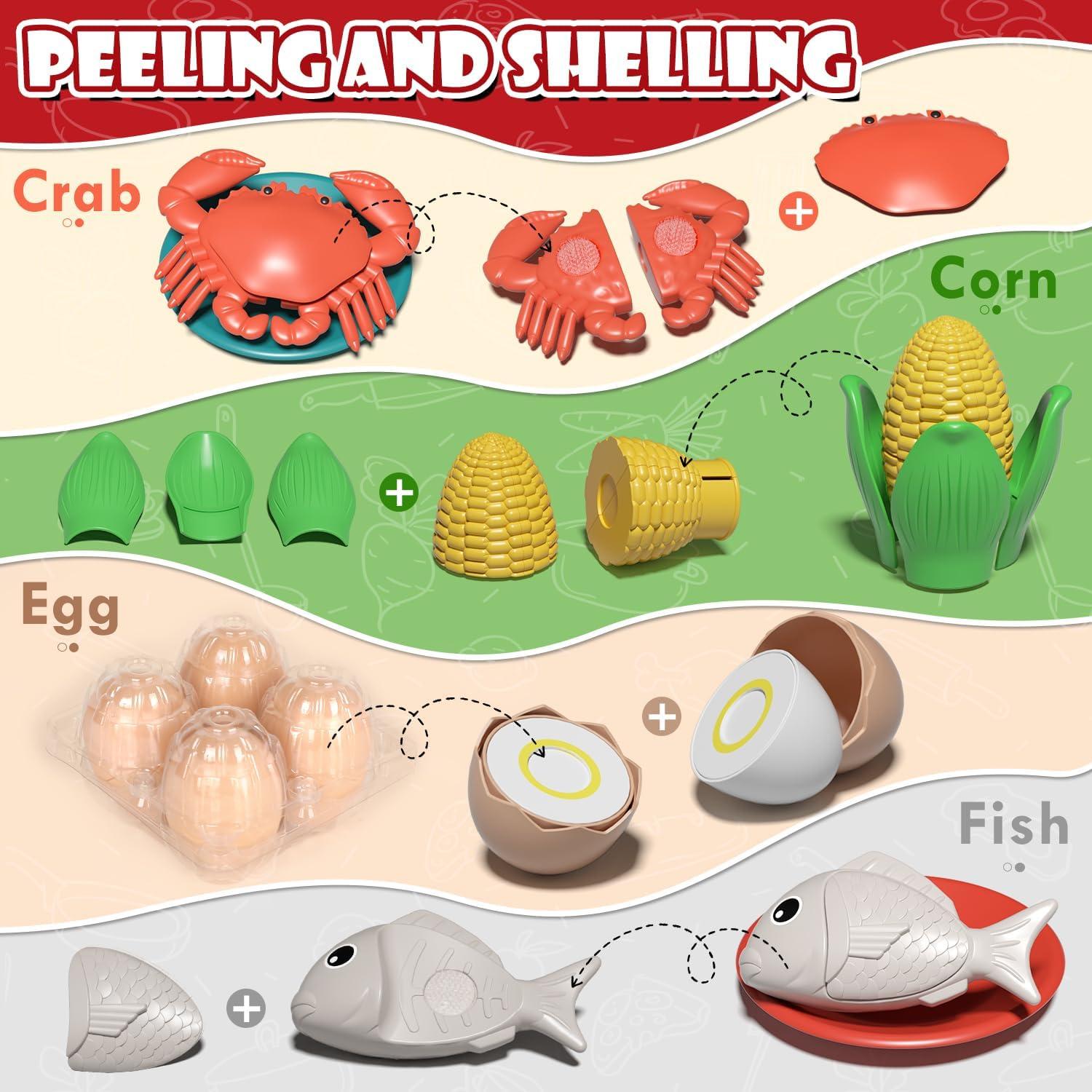 Conjunto de Cocina Infantil Lehoo Castle - 27x19cm - 3 a 8 años