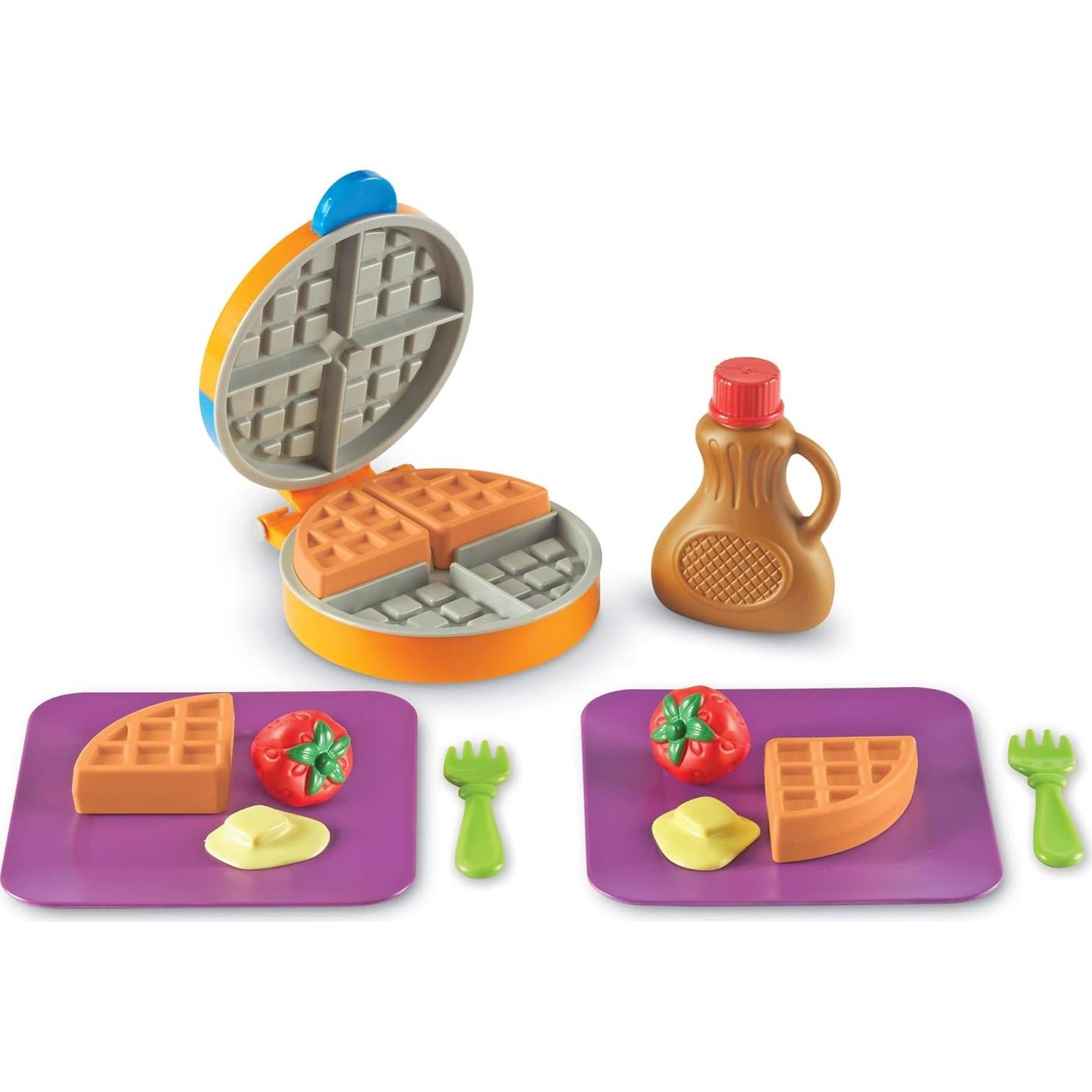 Juego de Comida Simulada Learning Resources Hora de Waffles 14 Piezas