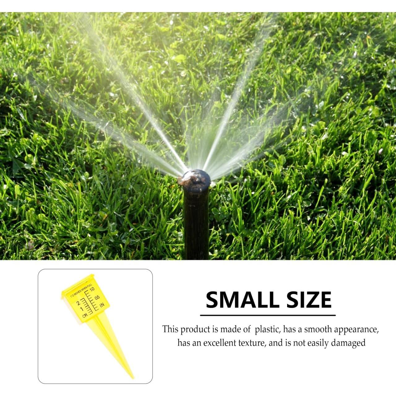 Medidor de Lluvia Housoutil 2PCS para Jardín 13.4cm