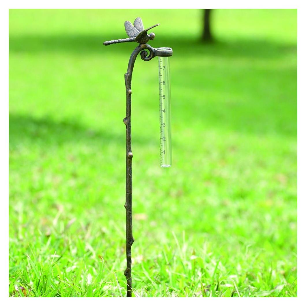 Estaca de Jardín Medidor de Lluvia SPI Home 12.7 cm Aluminio