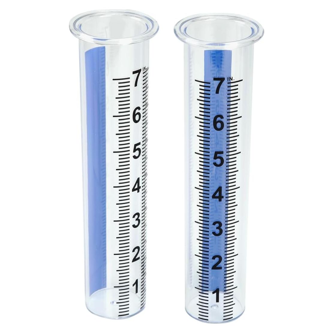 Tubo de Reemplazo para Pluviómetro BinaryABC 21.08 cm 2 Pcs