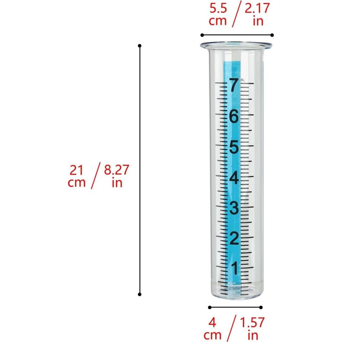 Tubo de Reemplazo para Pluviómetro de Vidrio BinaryABC 21 cm