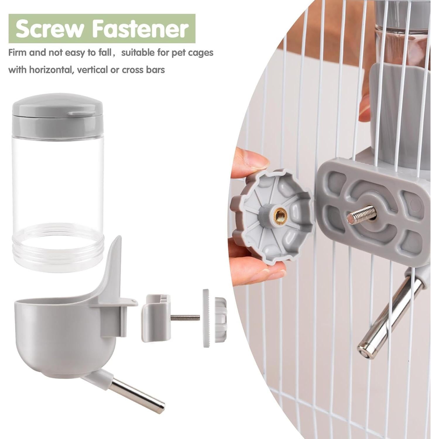 Botella de Agua Sin Goteo Depets 354 ml para Animales Pequeños