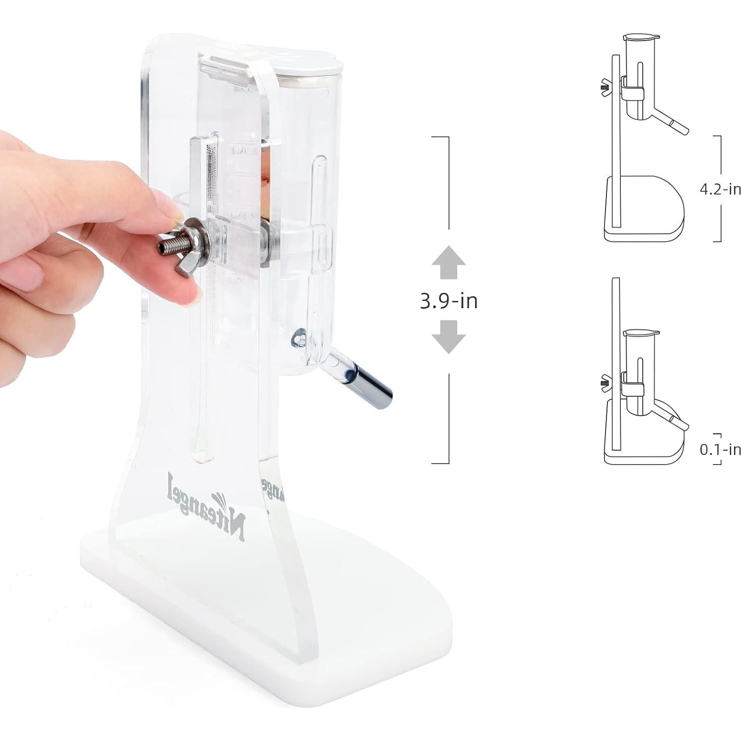 Botella de Agua para Hámster Niteangel 80ml Sin Goteo