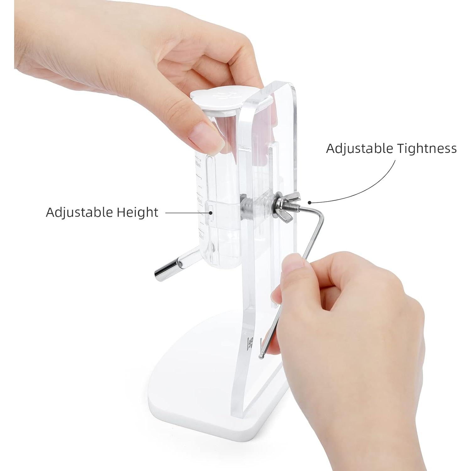 Botella de Agua para Hámster Niteangel 80ml Sin Goteo