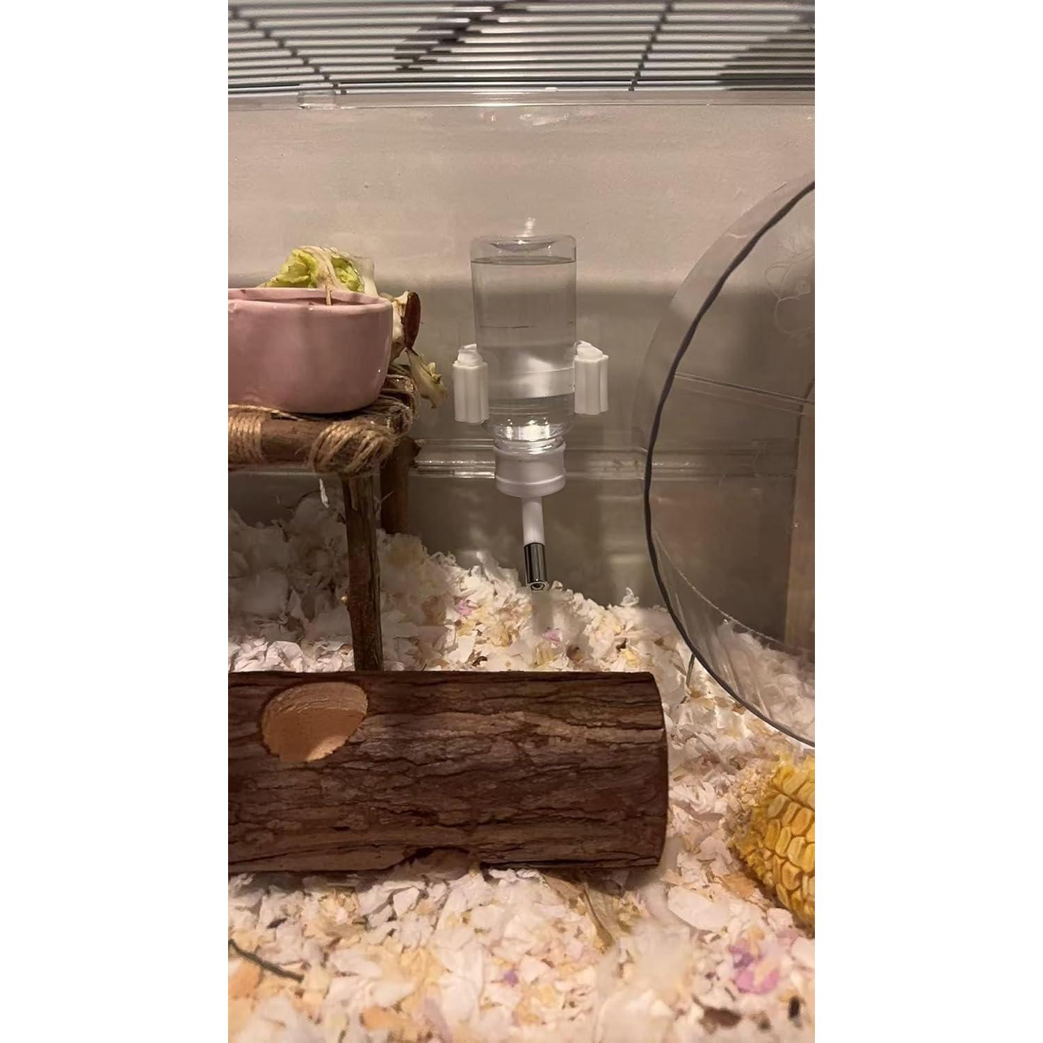 Botella de Agua Sin Goteo QUAZARA para Hámsters 115.7g Rosa