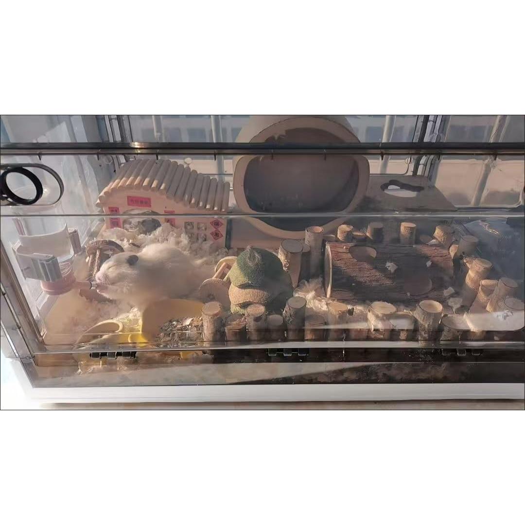 Botella de Agua Sin Goteo QUAZARA para Hámsters 115.7g Rosa