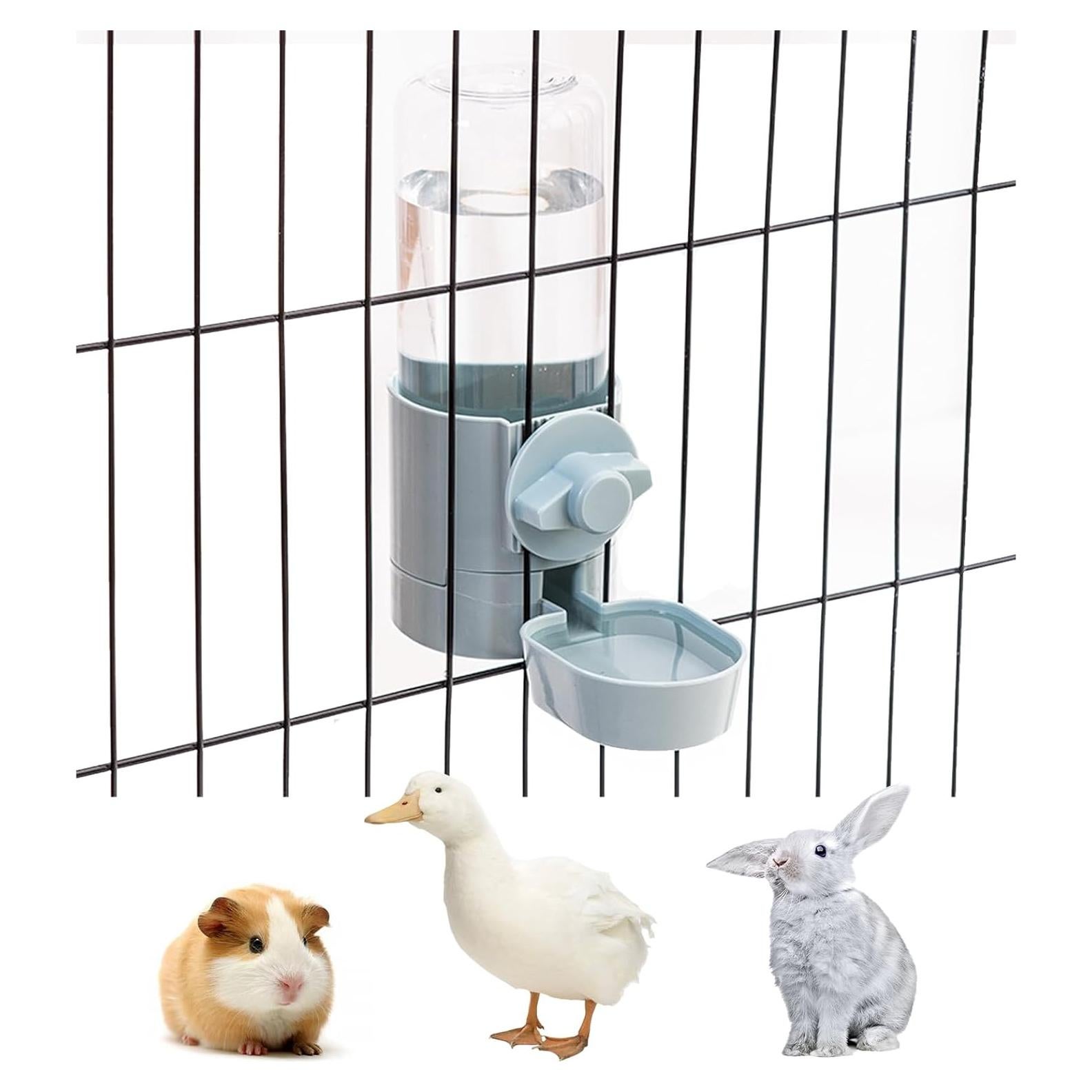 Botella de Agua Automática para Conejos 500 ML Kathson Azul