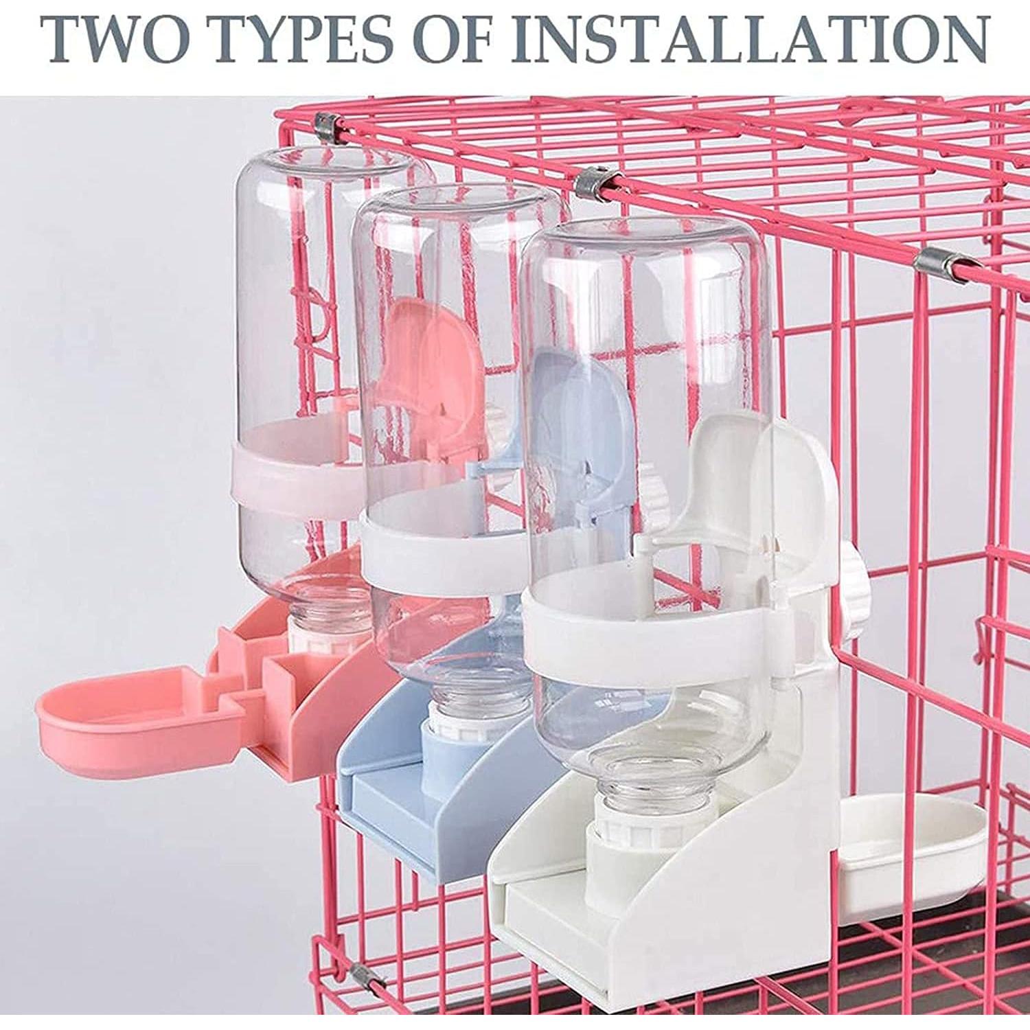 Dispensador de Agua Colgante Kathson 2PCS 500ml para Mascotas