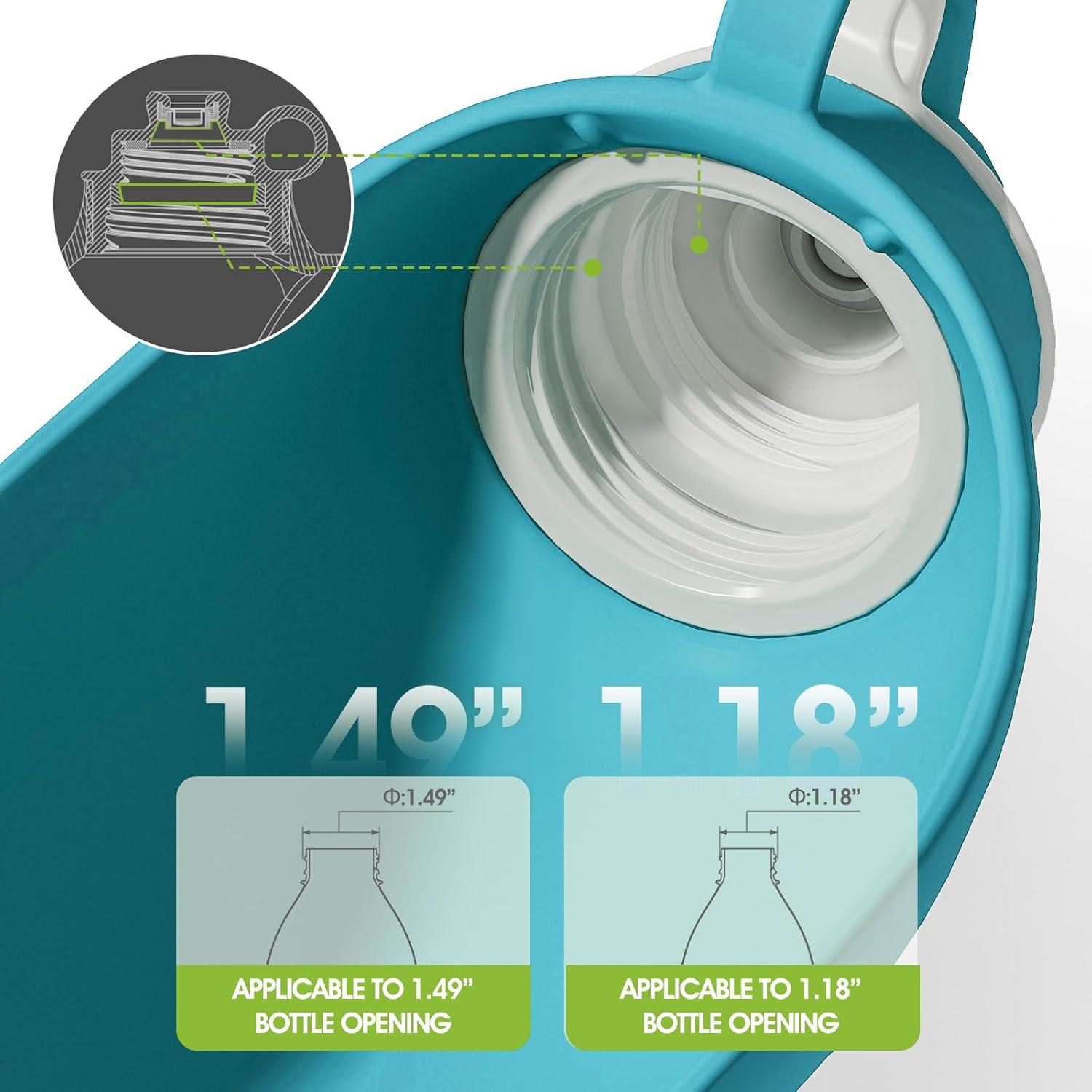 Botella de Agua para Perros Superdesign 580ML Azul Portátil