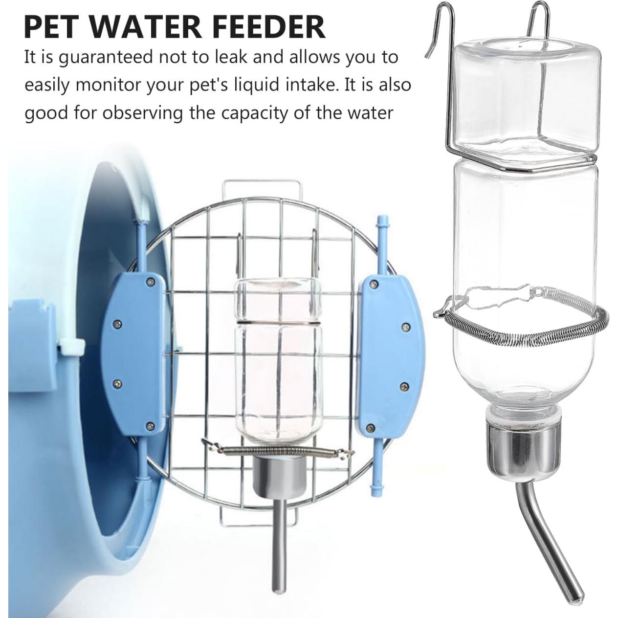 Botella de Agua para Mascotas POPETPOP 350 ml Sin Goteo