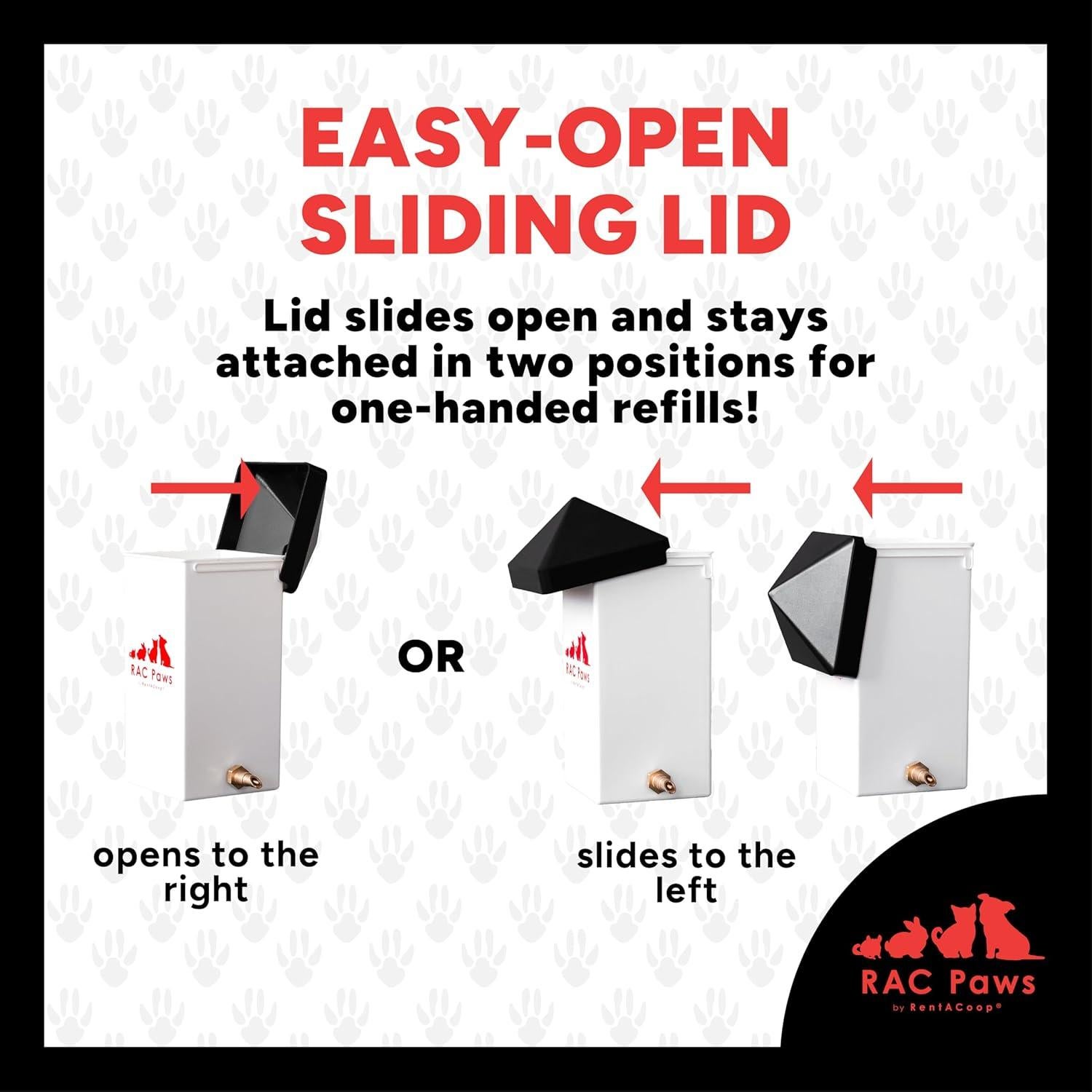 Bebedero Automático RentACoop 1L con Boquilla de Latón Sin Goteo