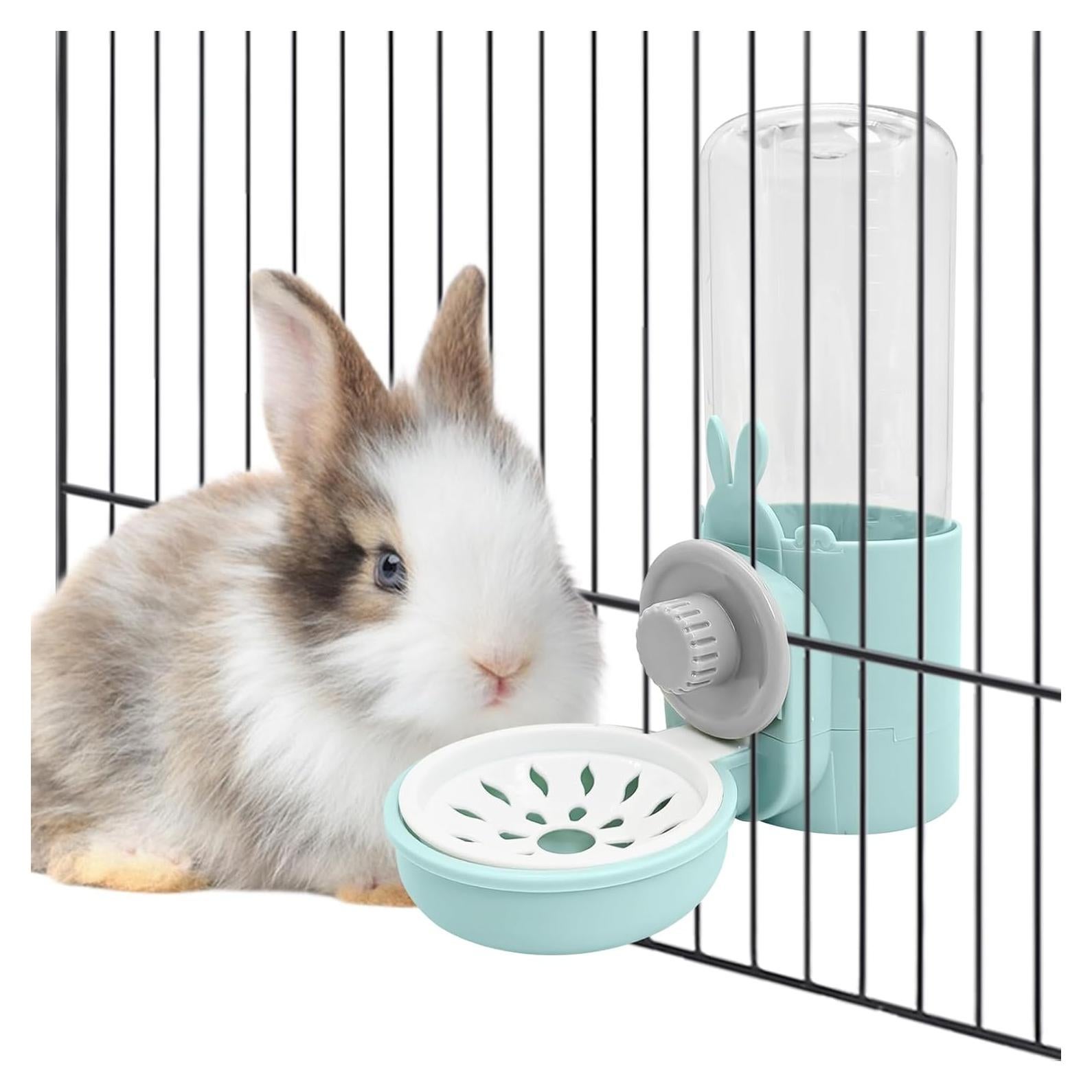 Dispensador de Agua para Conejos Kathson 0.5L Sin Goteo